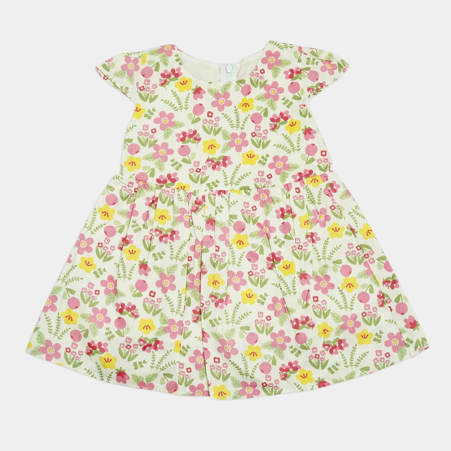 Girl’s Sleeveless Frock with Ribbon