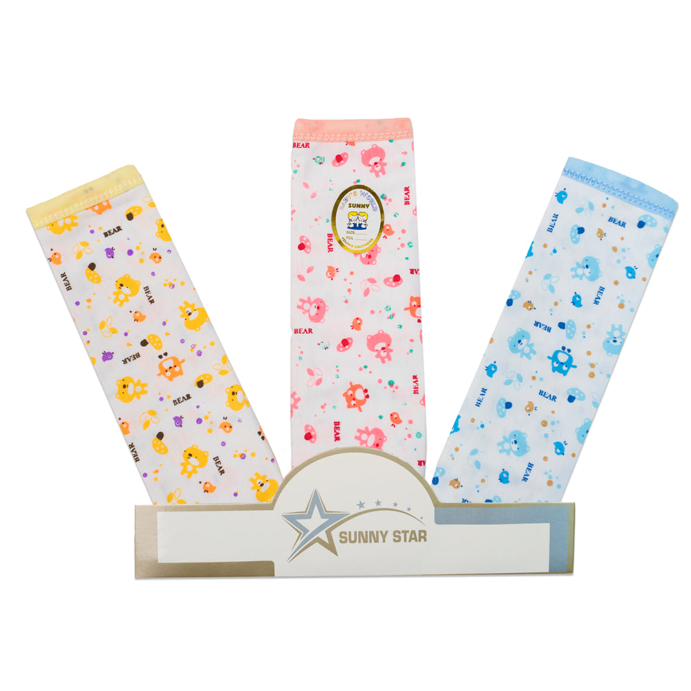 Baby Face Towel Pack of 3 – Double Ply Softness