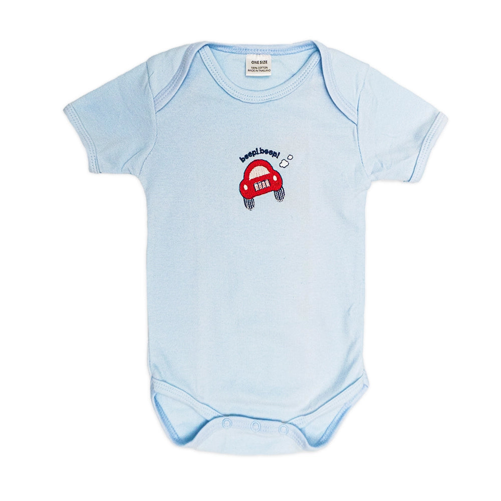 3-Pack Candy Twirl Rompers