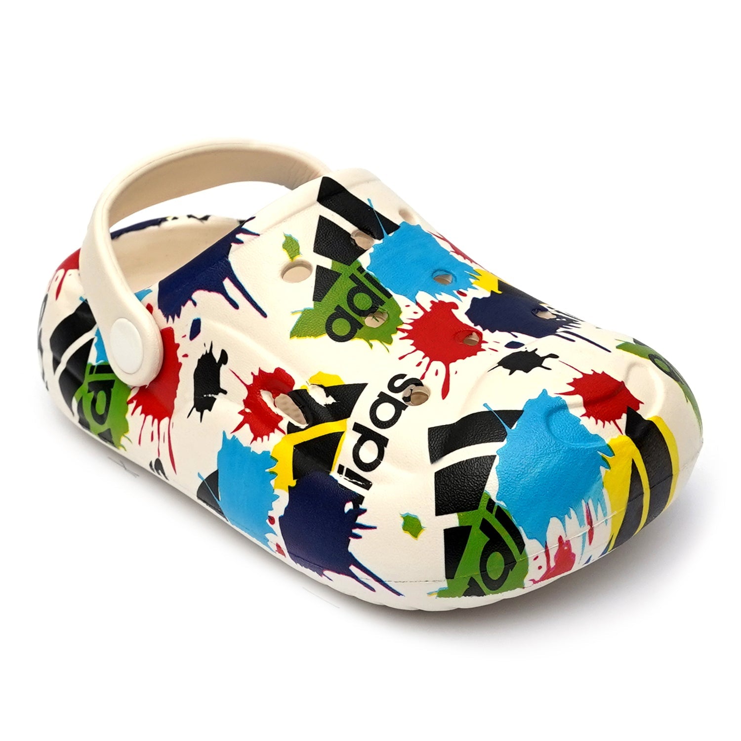 Kids' Printed Crocs – Comfy & Stylish Slip-Ons