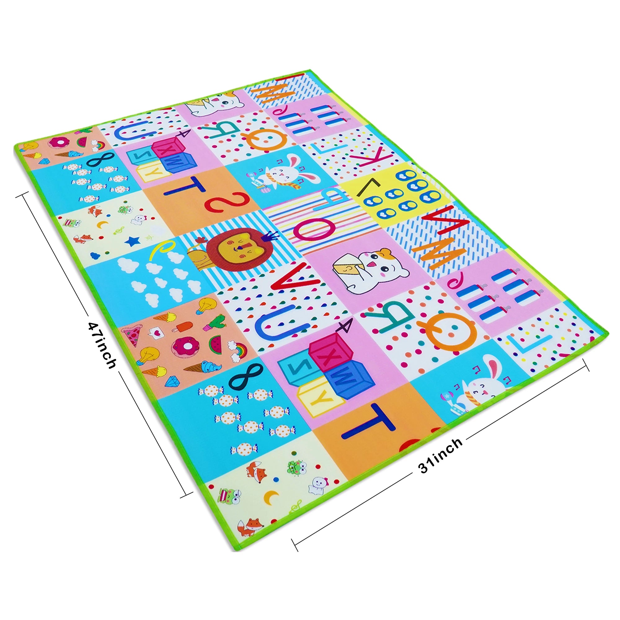 Pearl Cotton Folding Baby Anti-Fall Crawling Mat
