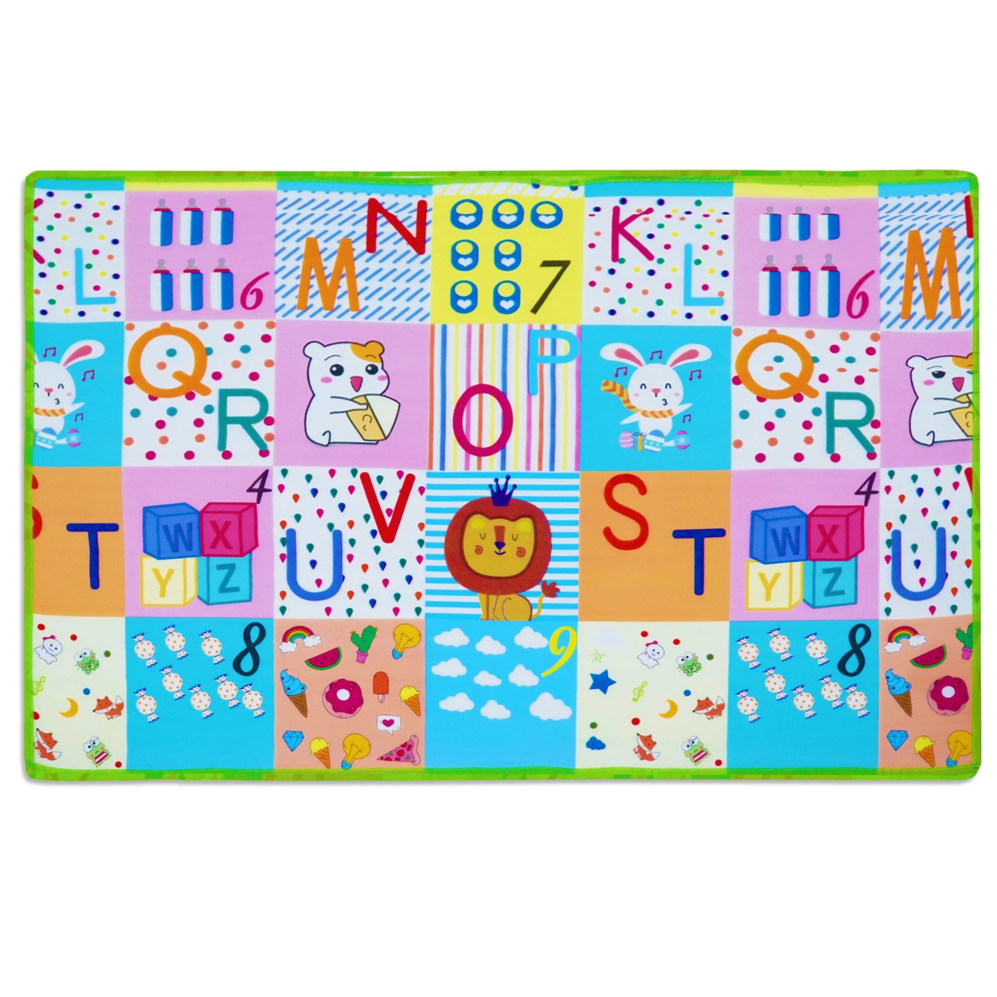 Pearl Cotton Folding Baby Anti-Fall Crawling Mat