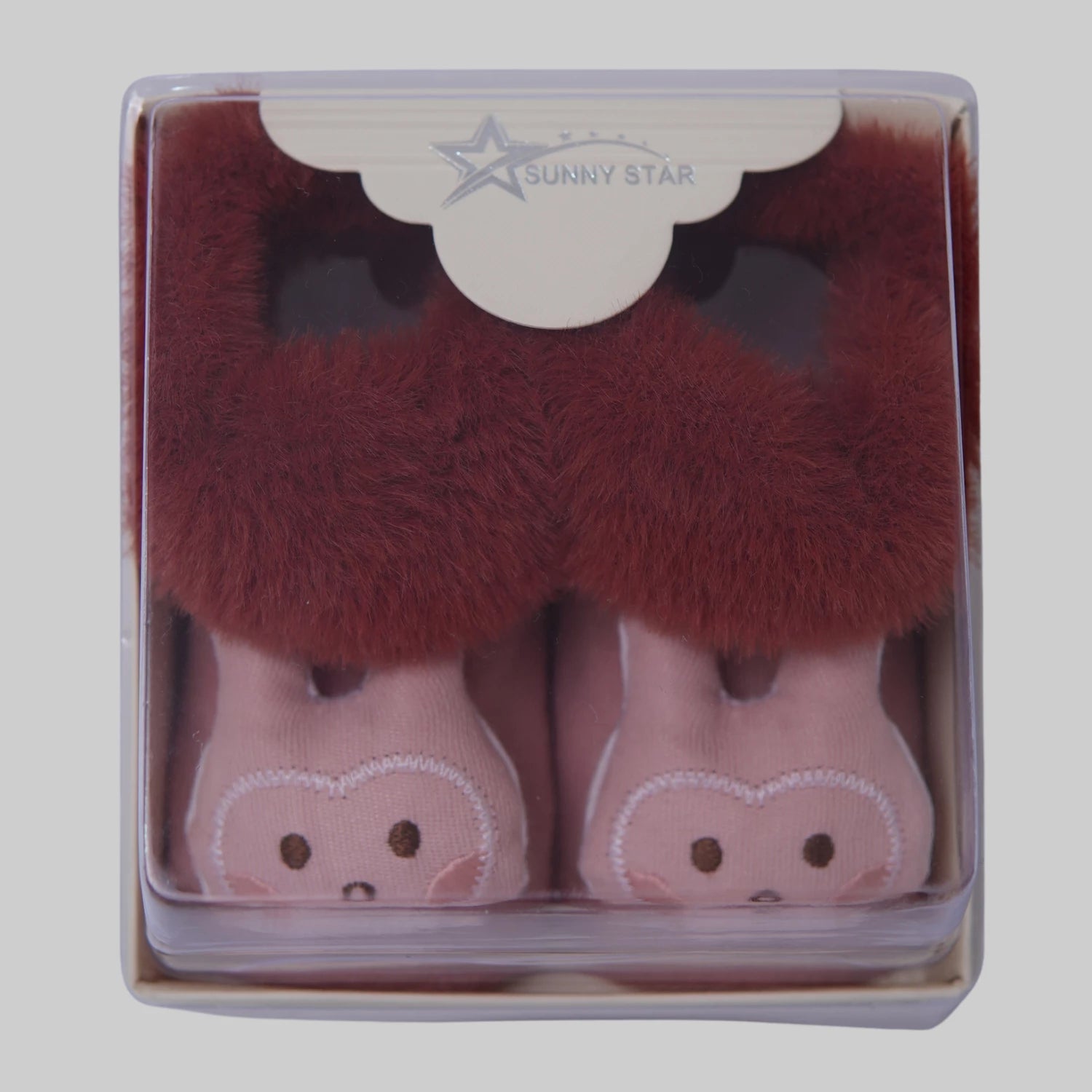 Sunny Star Towel Socks - New Born