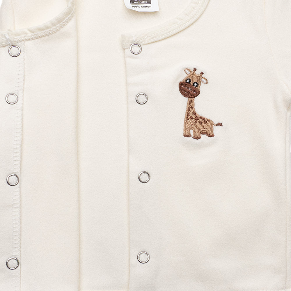Fleece Body Suit - Giraffe