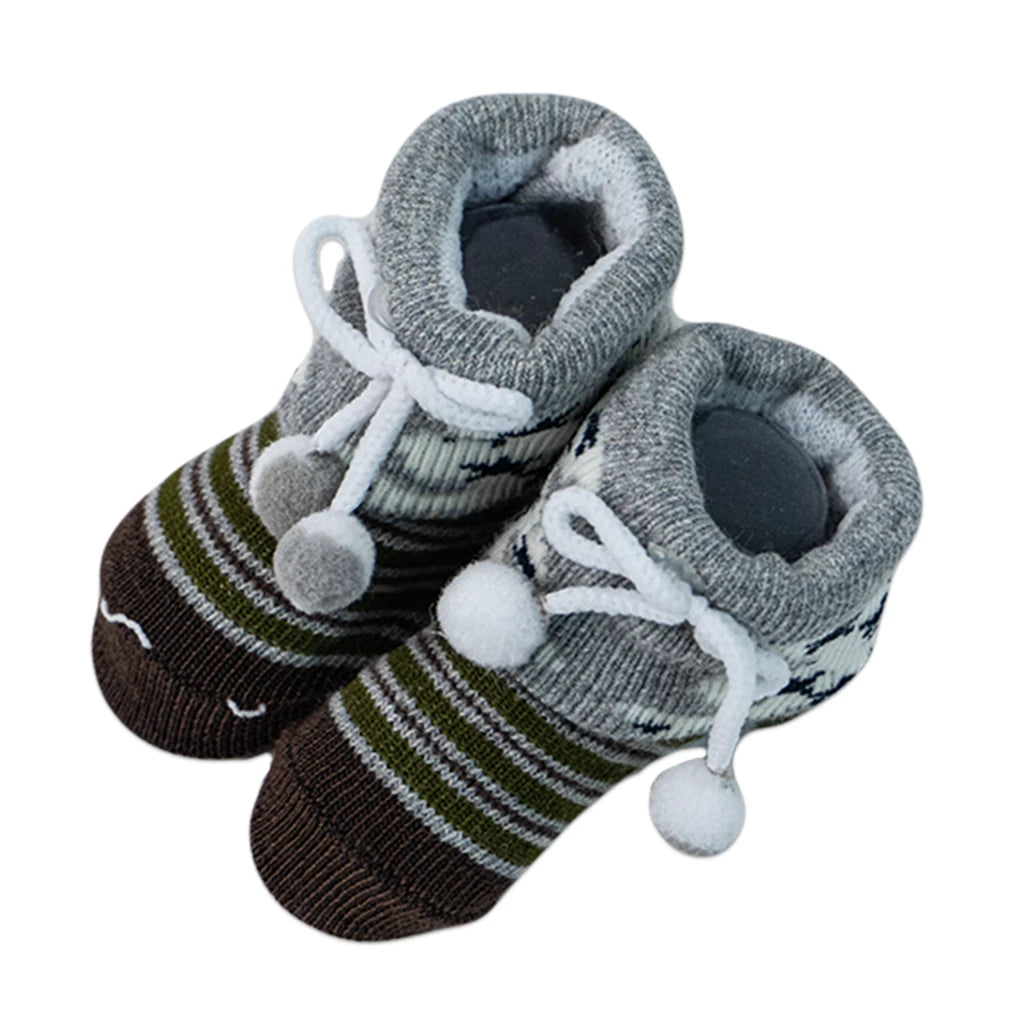Baby Pom Pom Booties – Soft and Adorable
