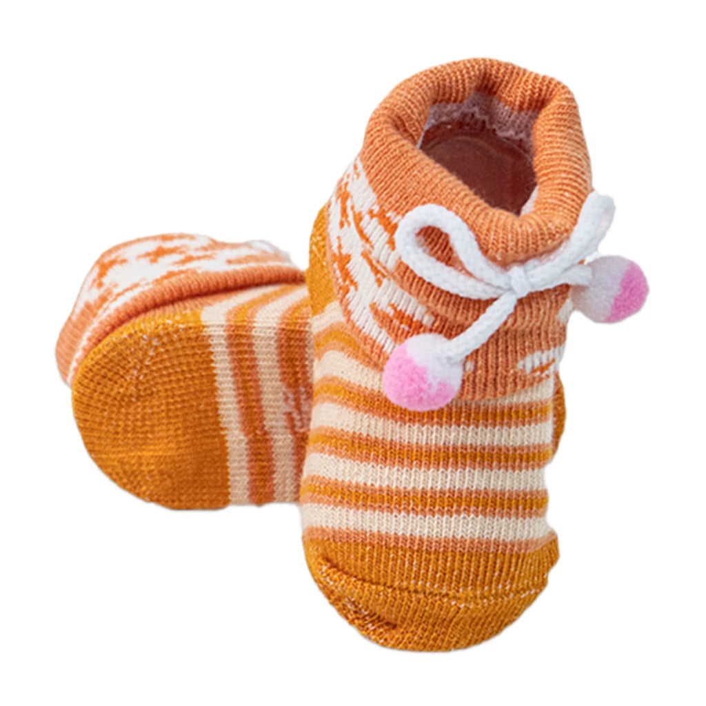 Baby Pom Pom Booties – Soft and Adorable