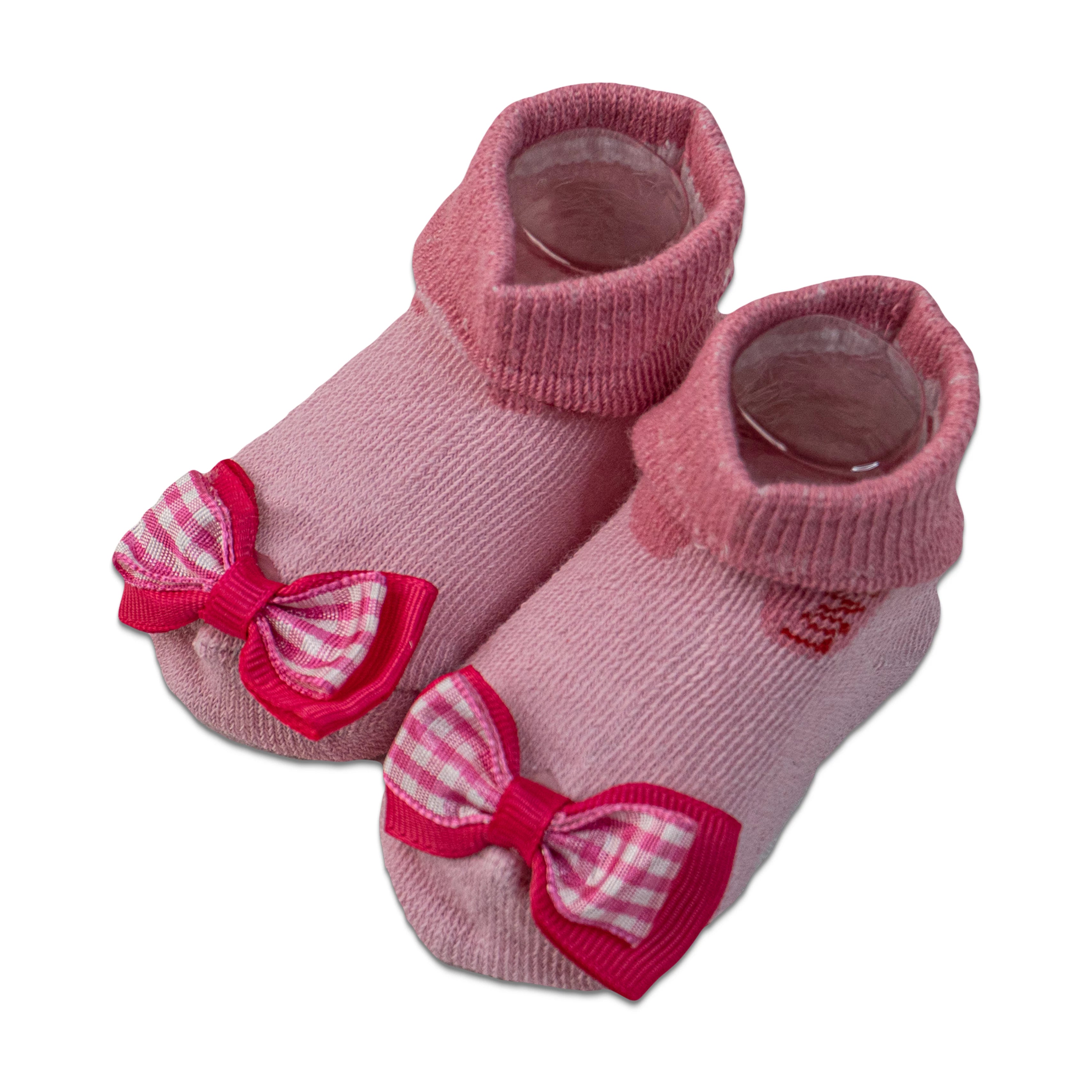 Alya Joy Booties with Bow - Sweet & Stylish