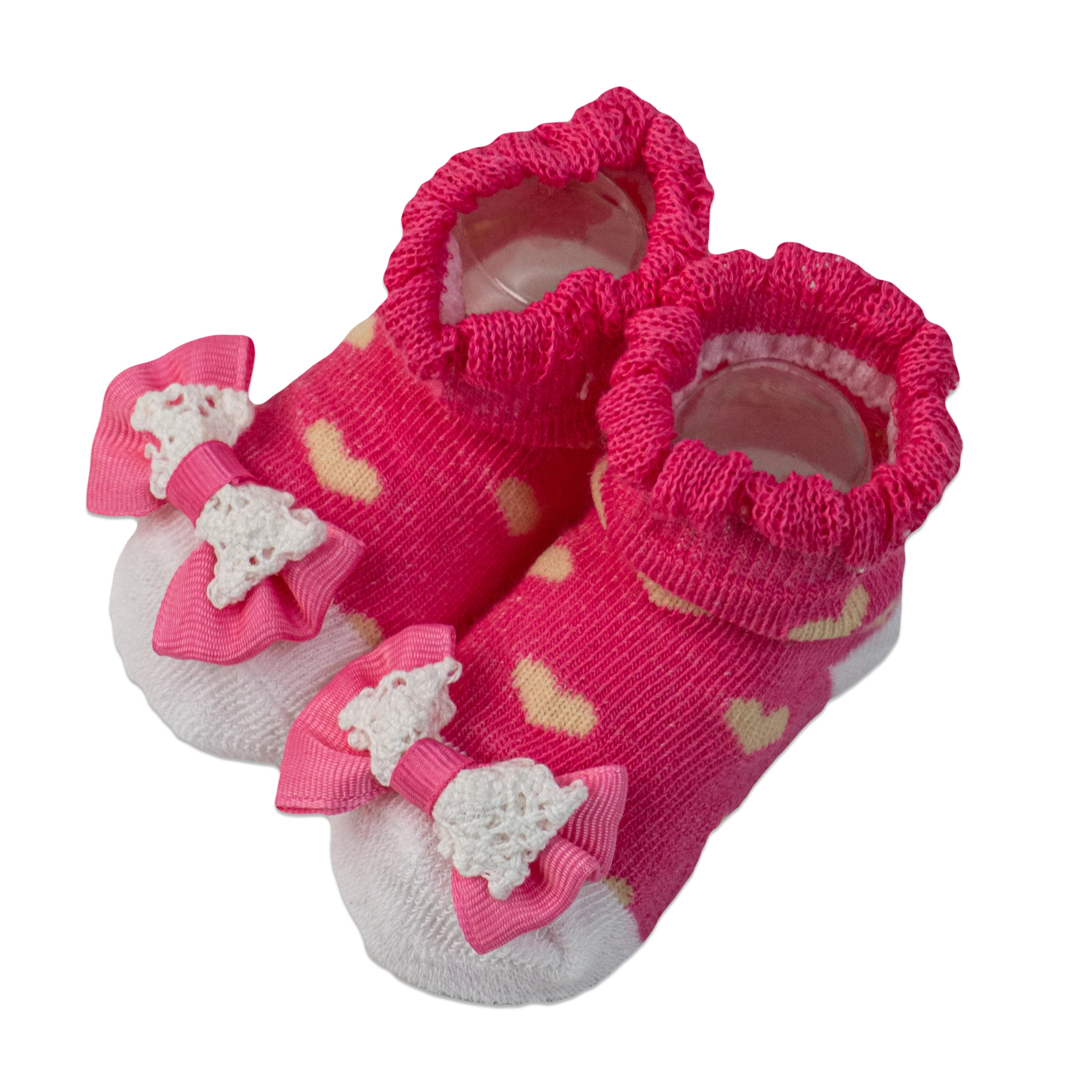 Alya Joy Booties with Bow - Sweet & Stylish