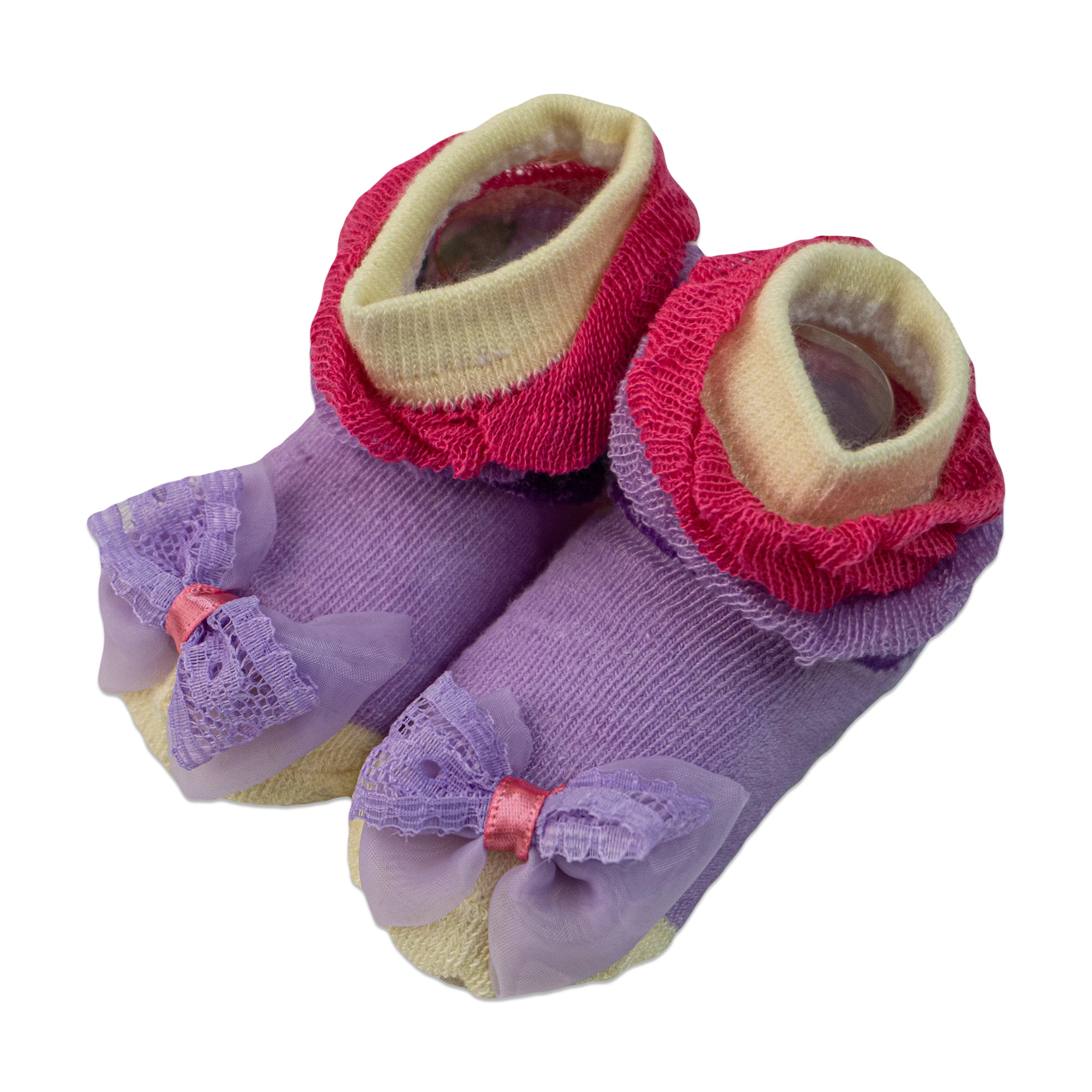Alya Joy Booties with Bow - Sweet & Stylish