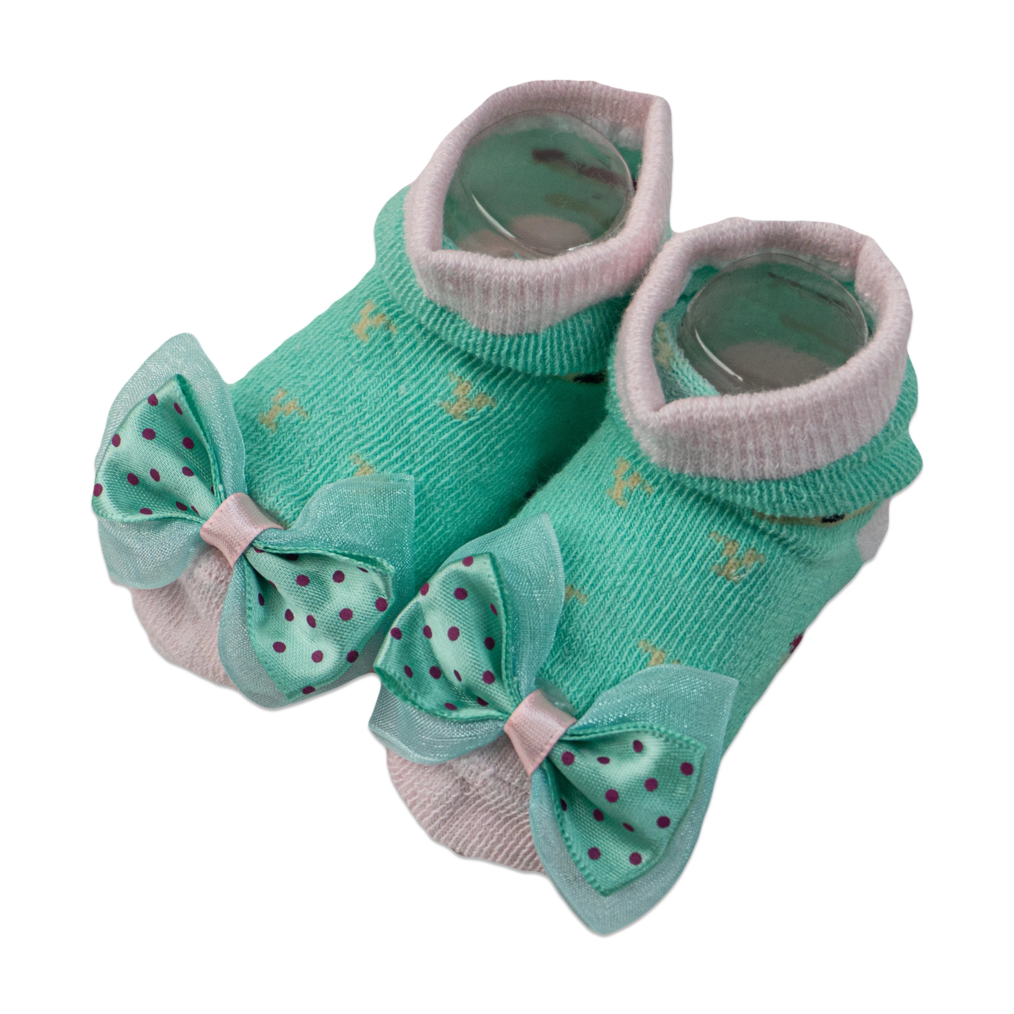 Alya Joy Booties with Bow - Sweet & Stylish