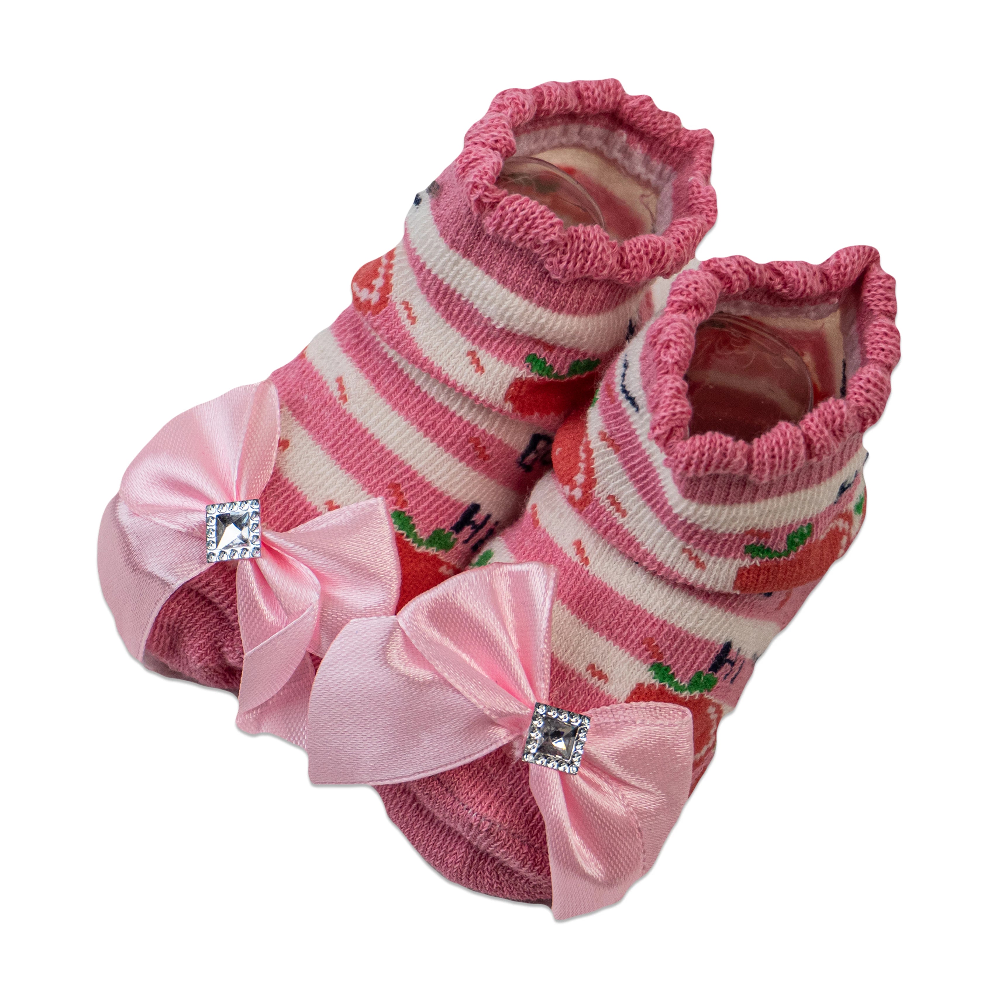 Alya Joy Booties with Bow - Sweet & Stylish