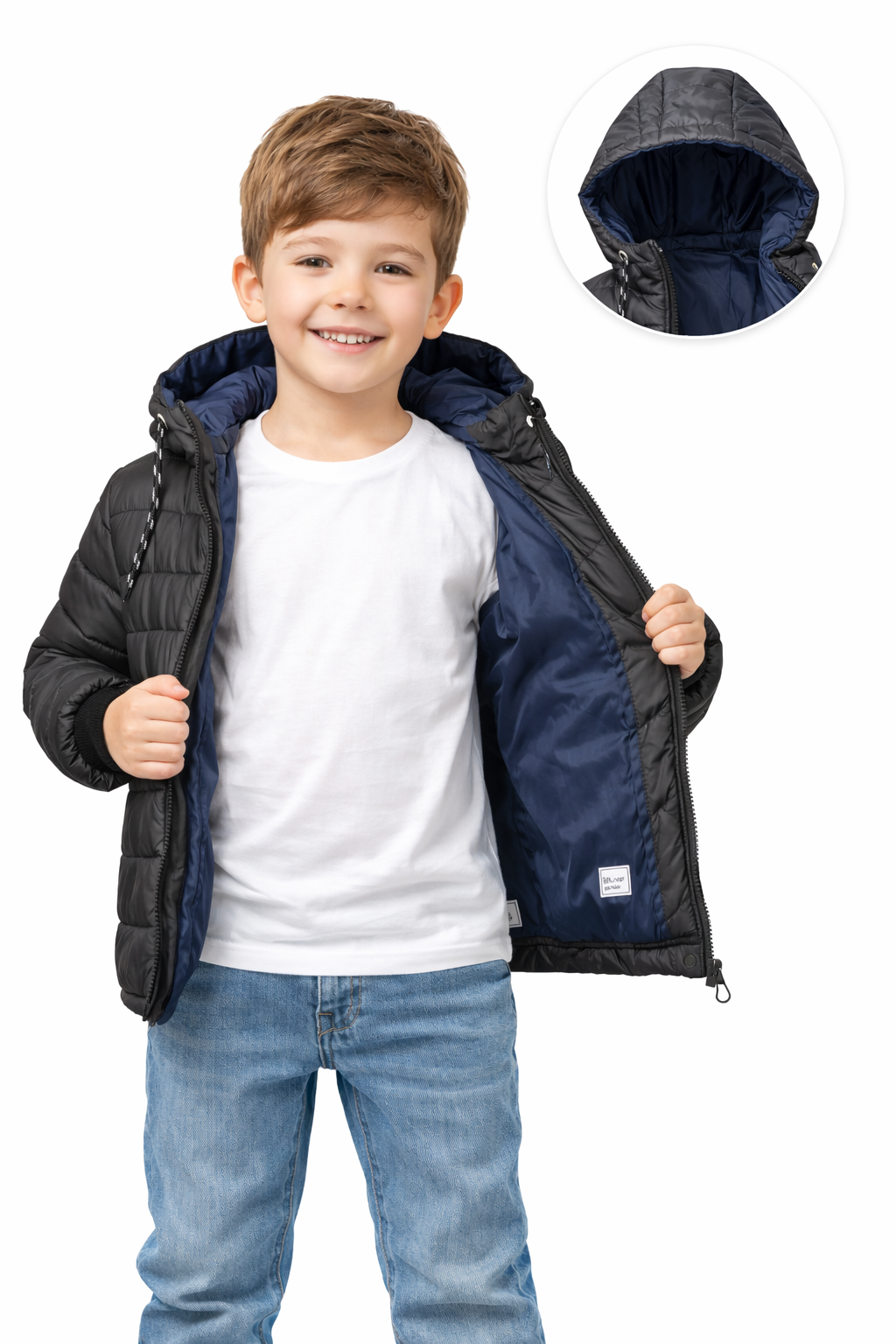 Kids Hooded Puffer Jacket – Cold Weather Essential