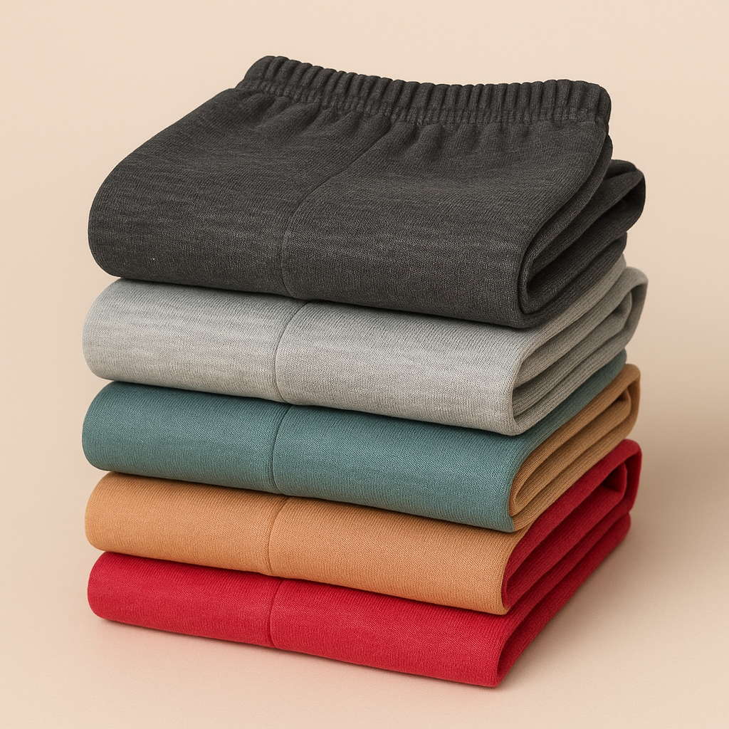 Kids Fleece Trousers Pack of 3/6 with Pocket- Random Color