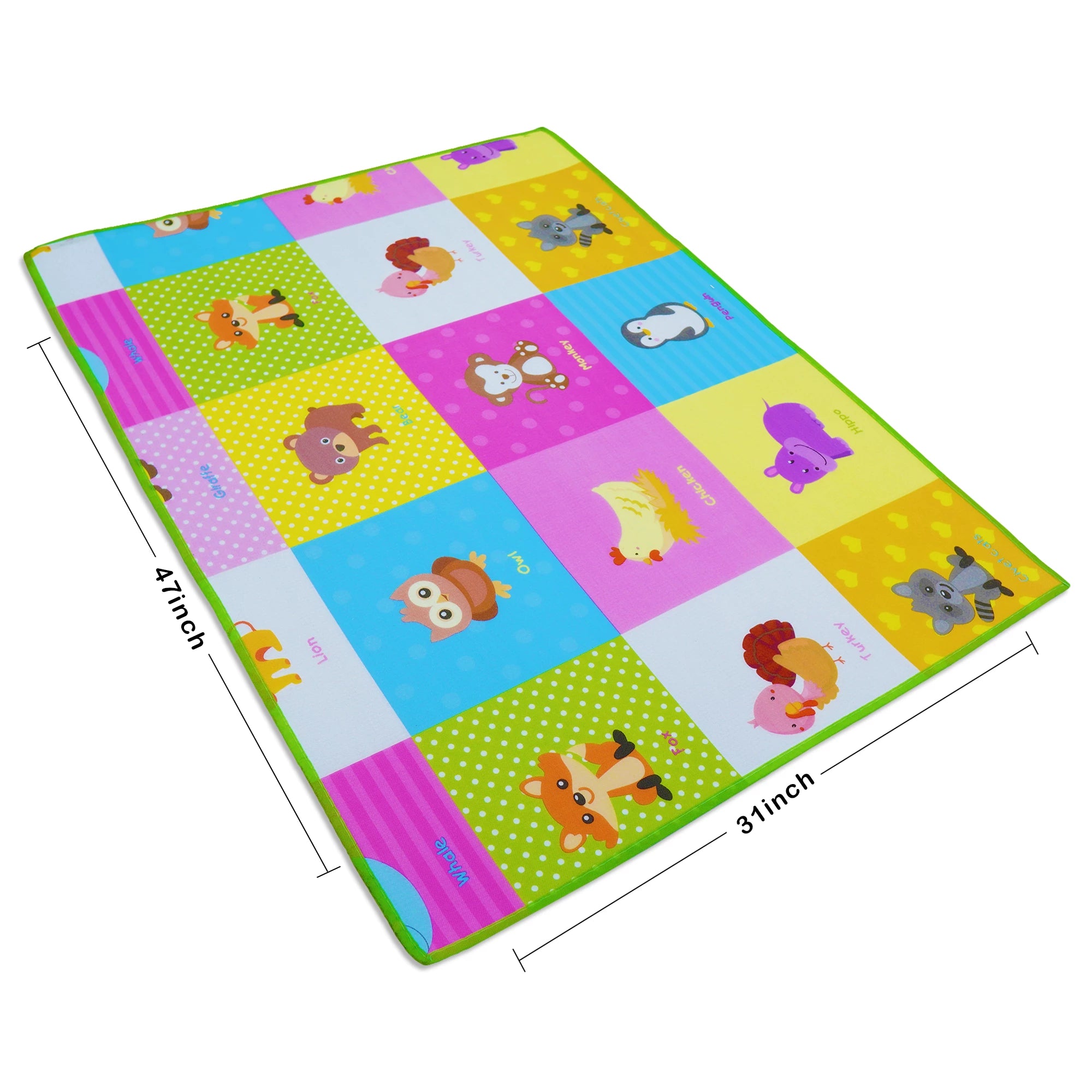 Pearl Cotton Folding Baby Anti-Fall Crawling Mat