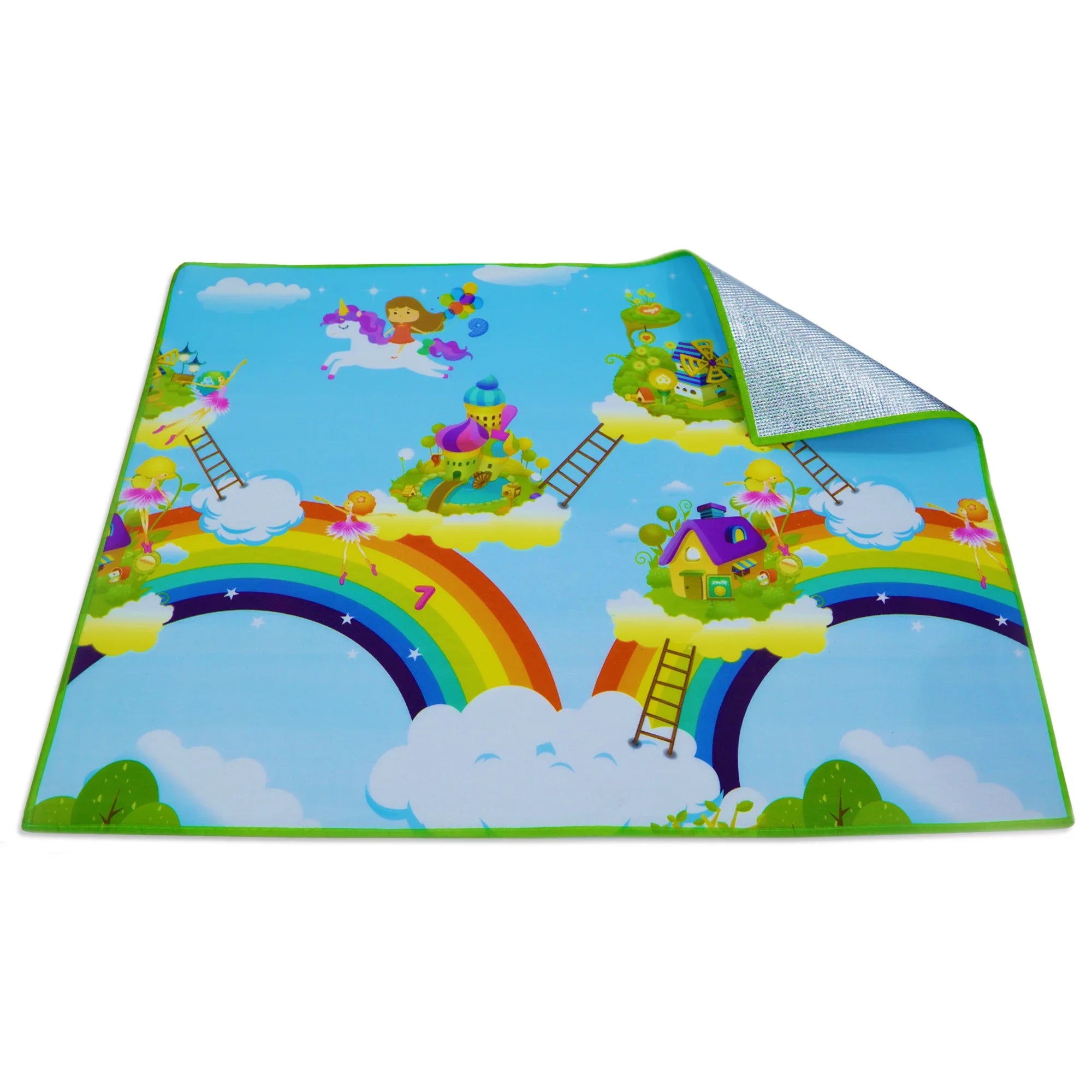 Pearl Cotton Folding Baby Anti-Fall Crawling Mat