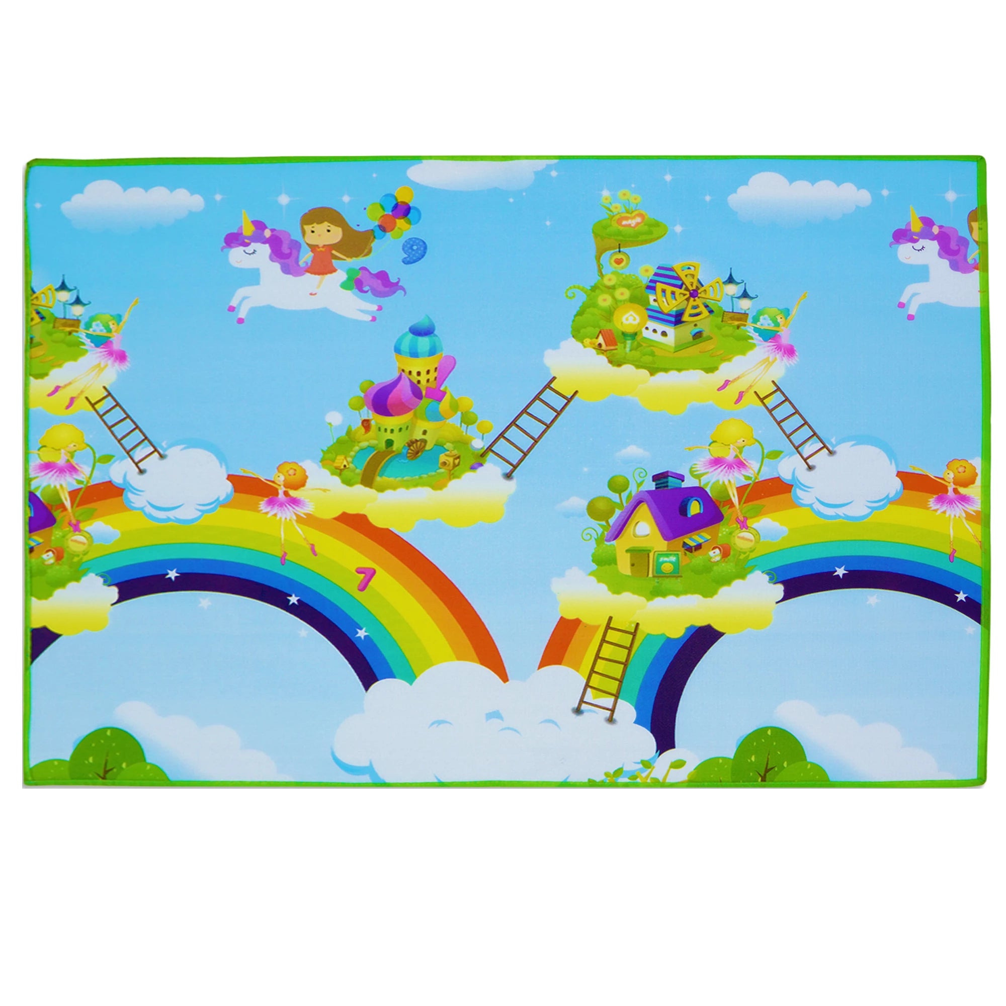 Pearl Cotton Folding Baby Anti-Fall Crawling Mat