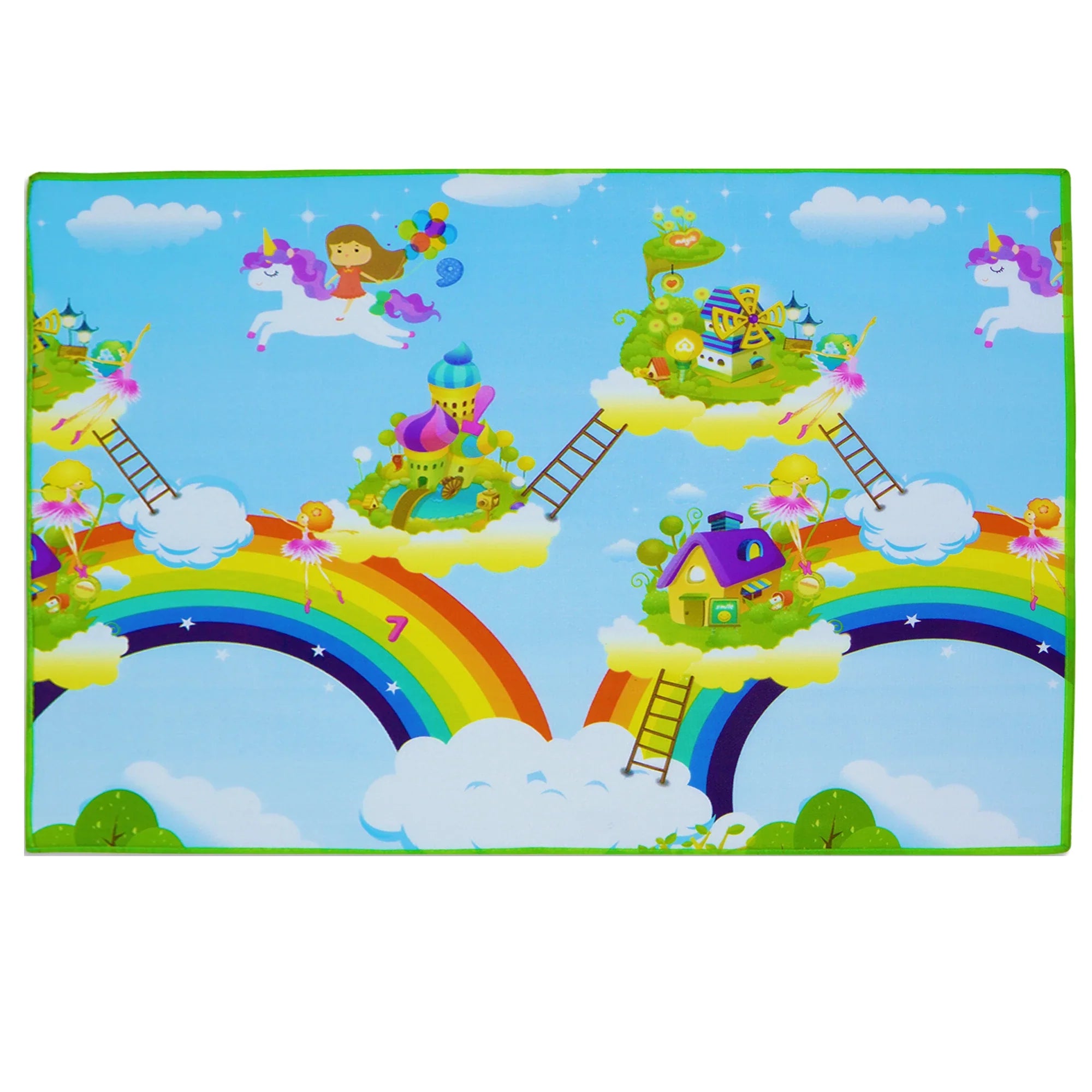 Pearl Cotton Folding Baby Anti-Fall Crawling Mat