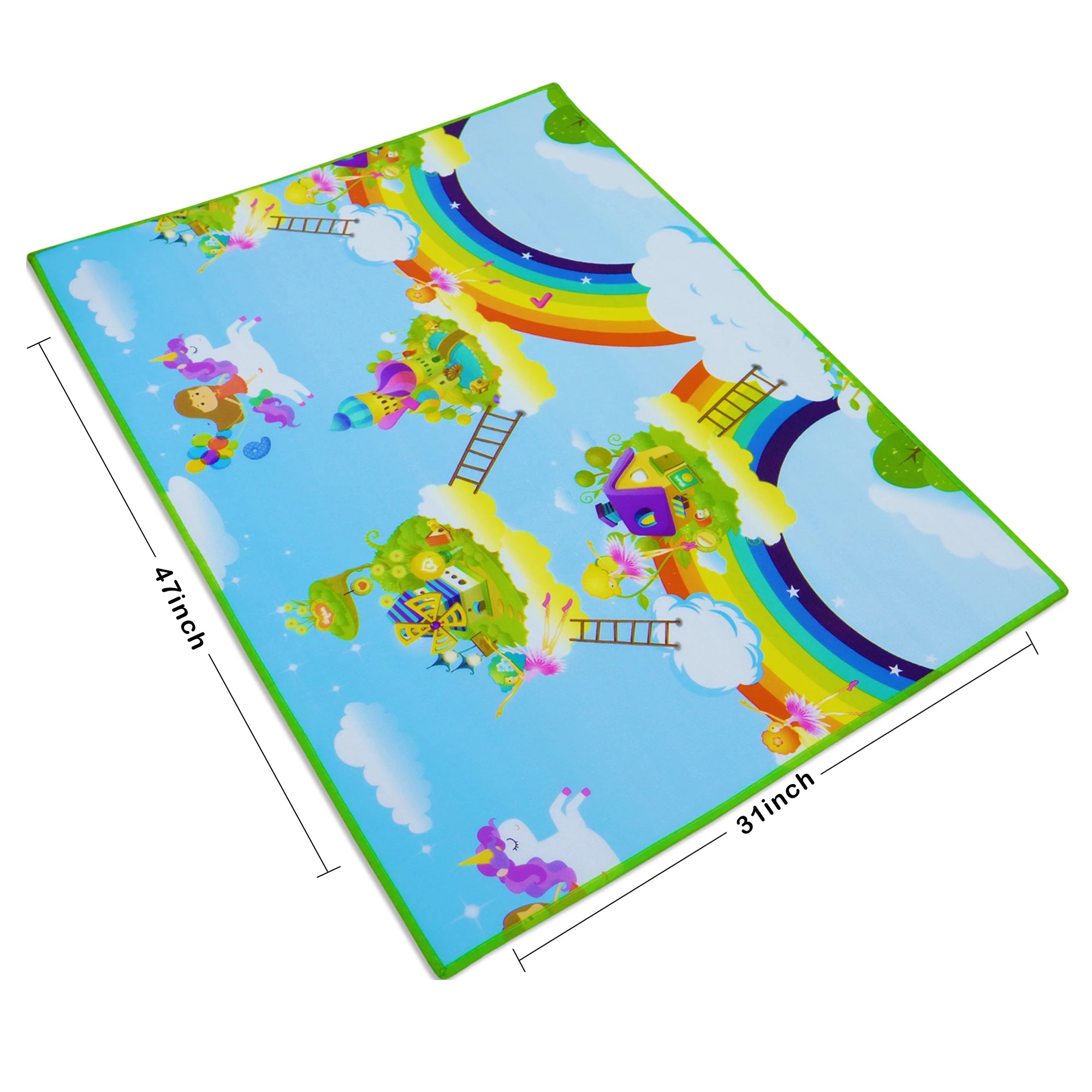 Pearl Cotton Folding Baby Anti-Fall Crawling Mat
