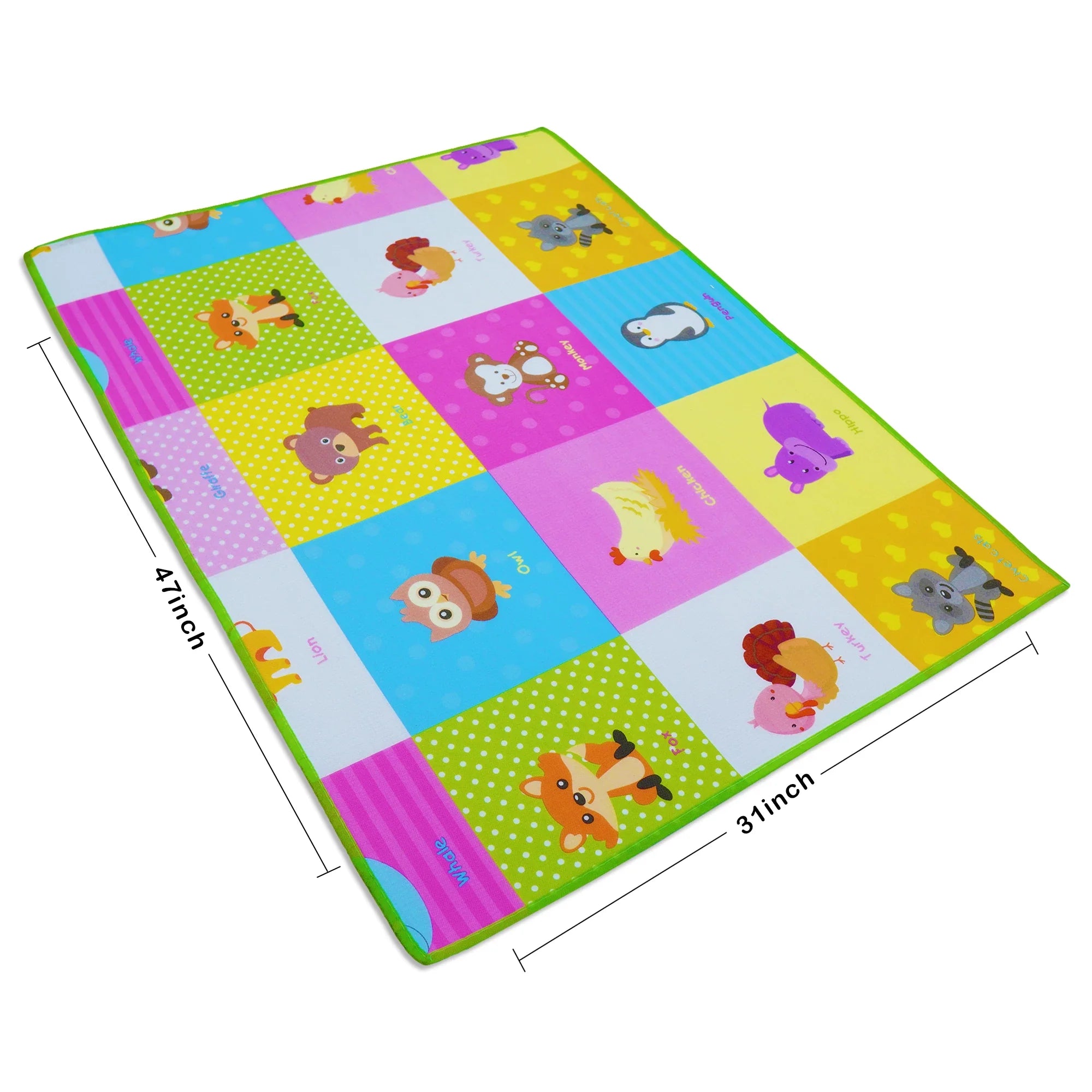 Pearl Cotton Folding Baby Anti-Fall Crawling Mat