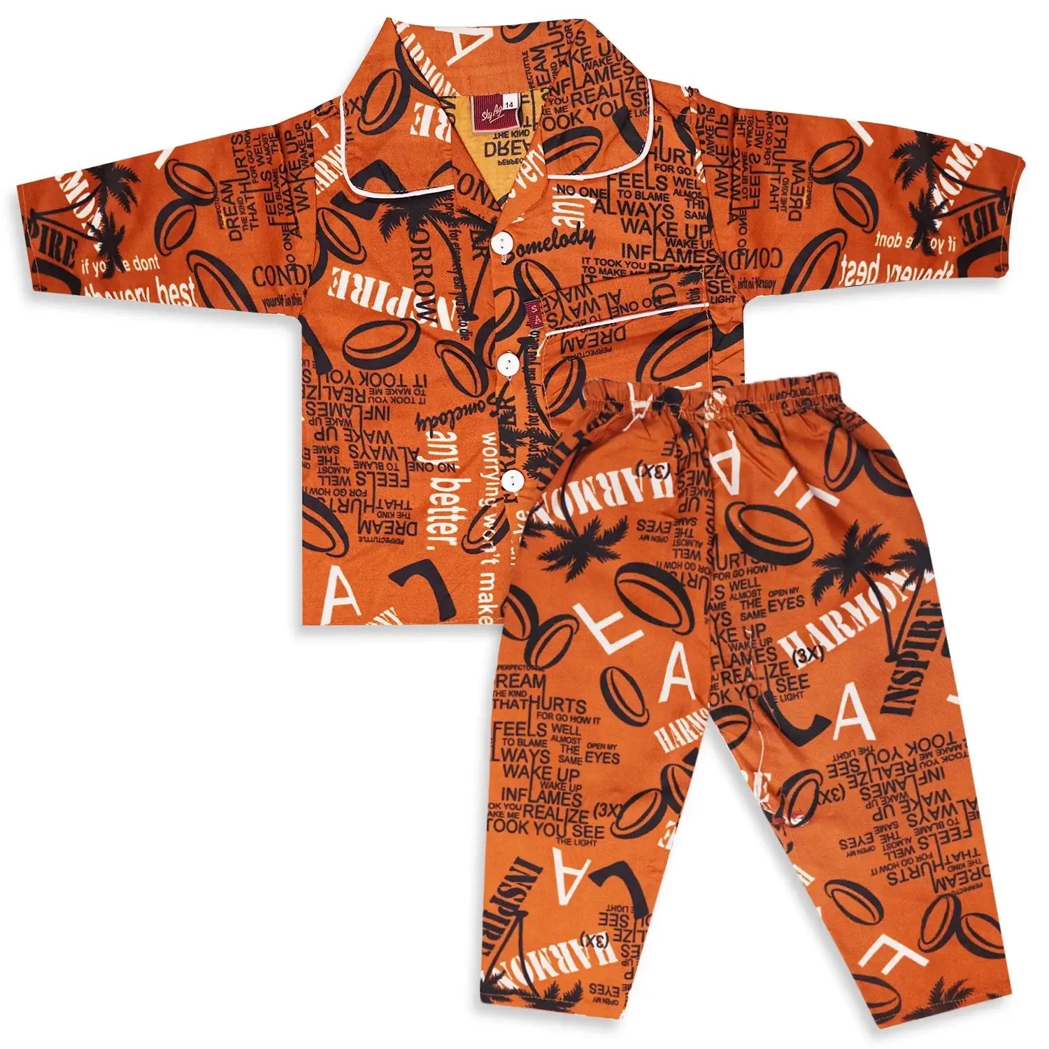 Kids Night Set – Soft & Cozy Sleepwear – Premium Baby & Kids Clothing in Pakistan | Little Minors