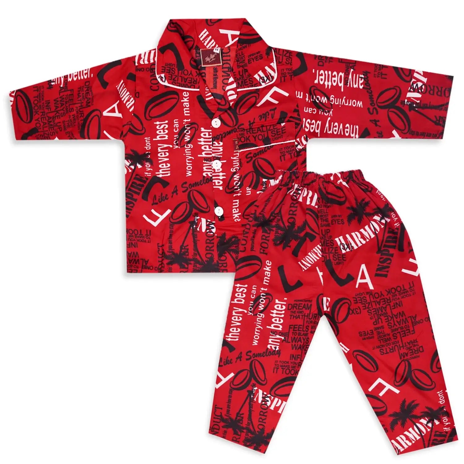 Kids Night Set – Soft & Cozy Sleepwear – Premium Baby & Kids Clothing in Pakistan | Little Minors