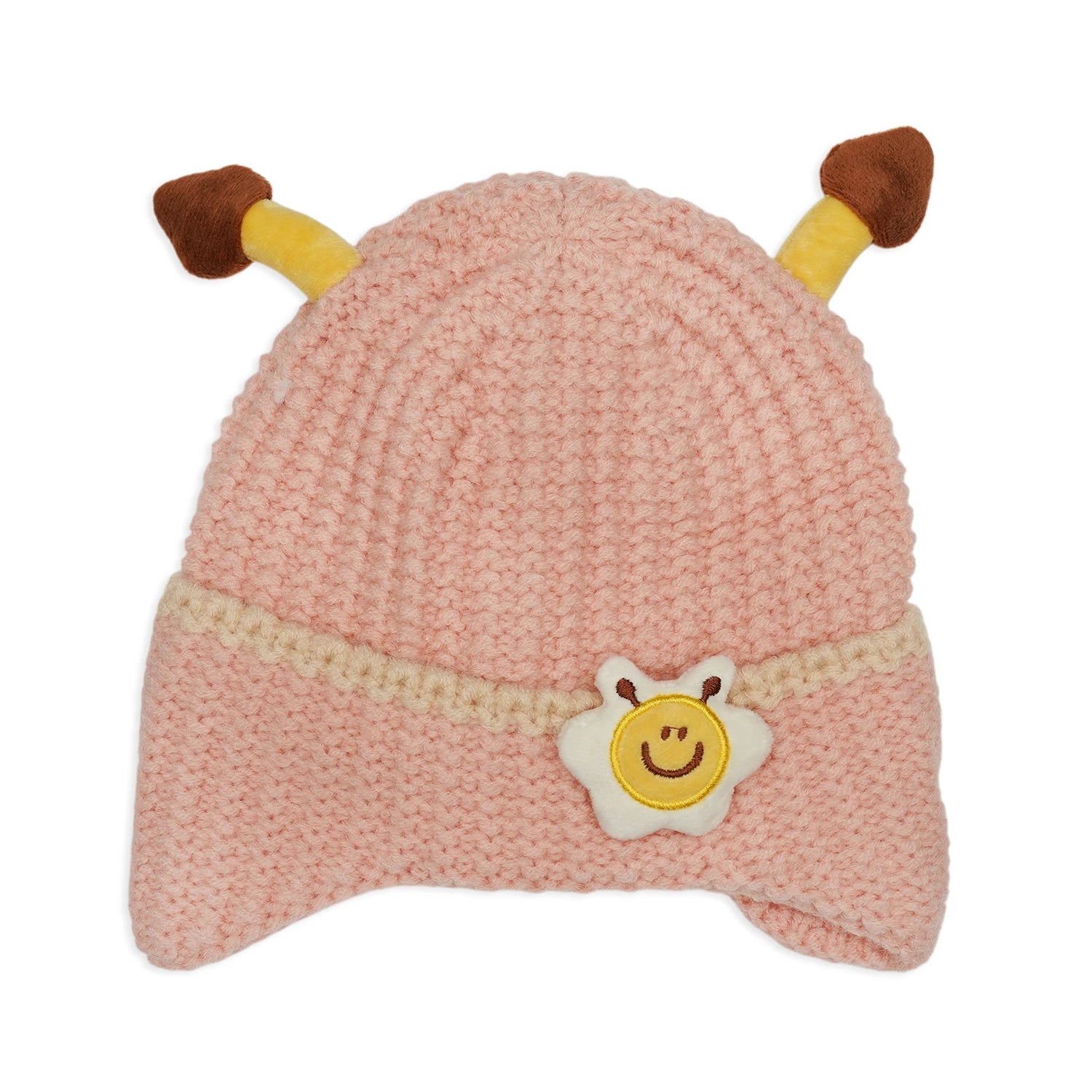 Smiley Bug Wool Cap
