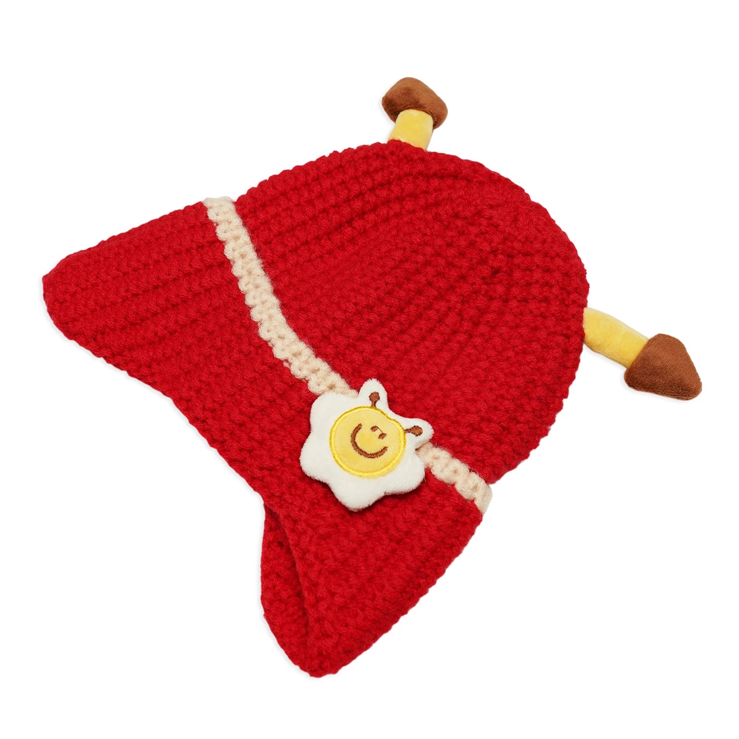 Smiley Bug Wool Cap