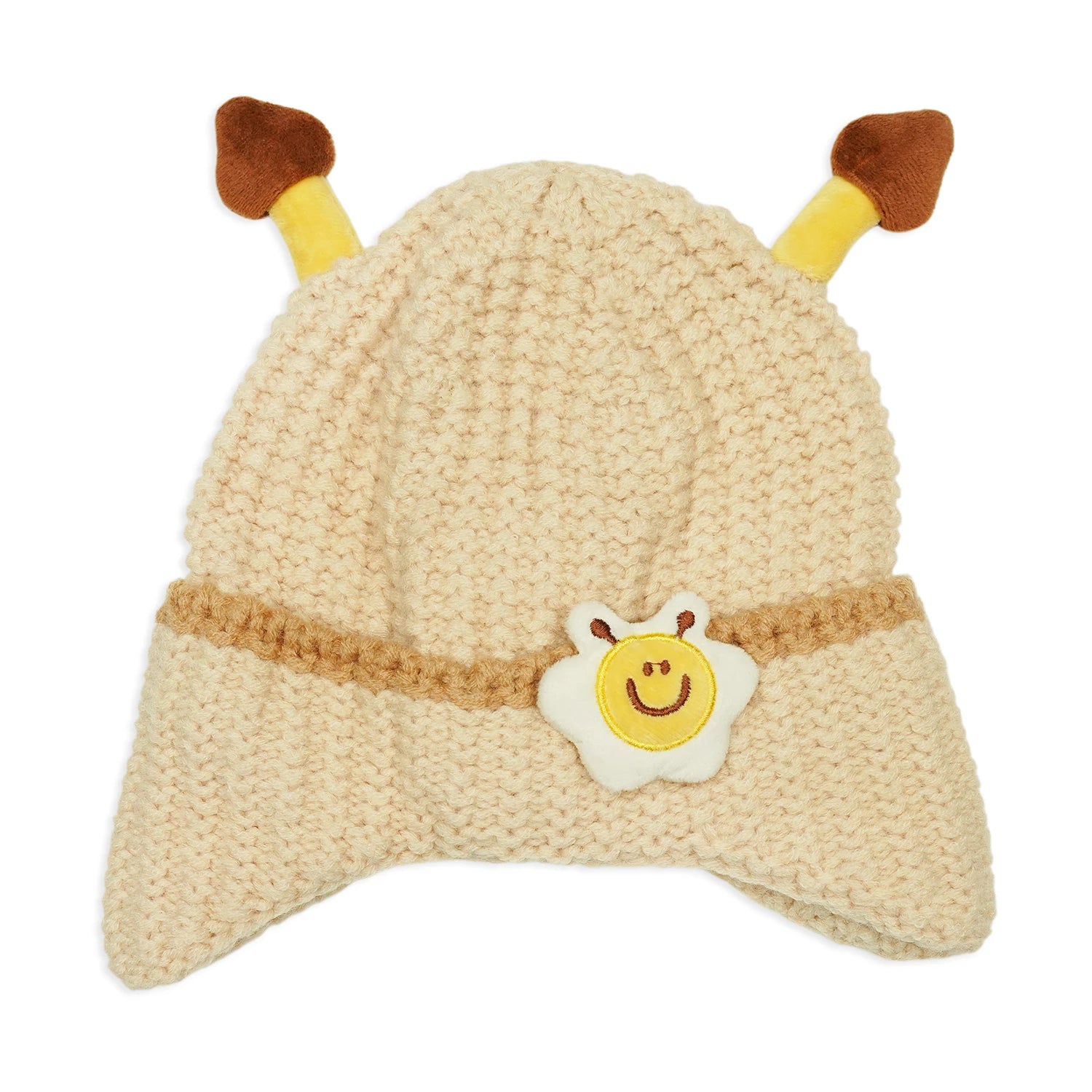 Smiley Bug Wool Cap