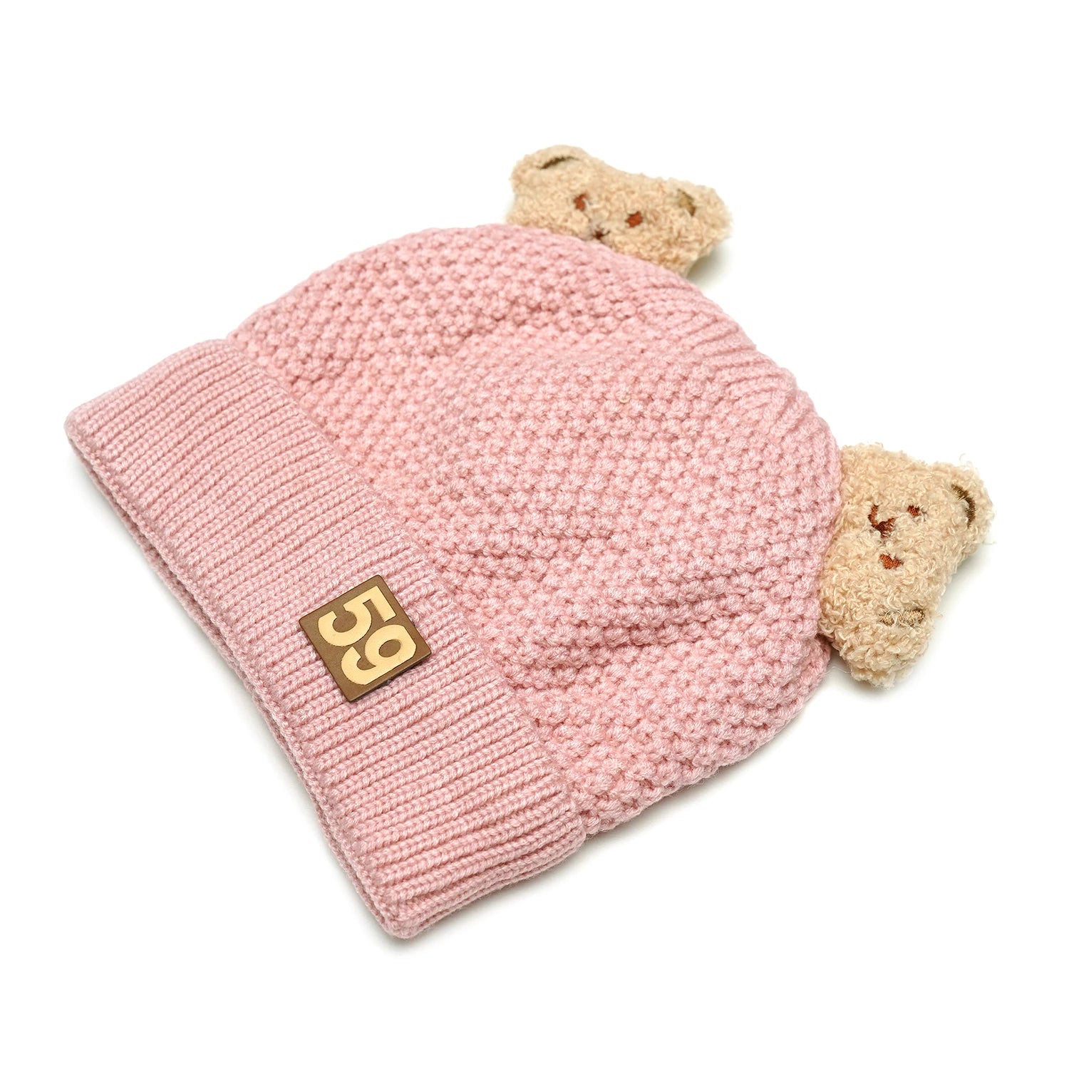 Baby Winter Wool Cap – Bear Ear (6 Months to 3 Years)