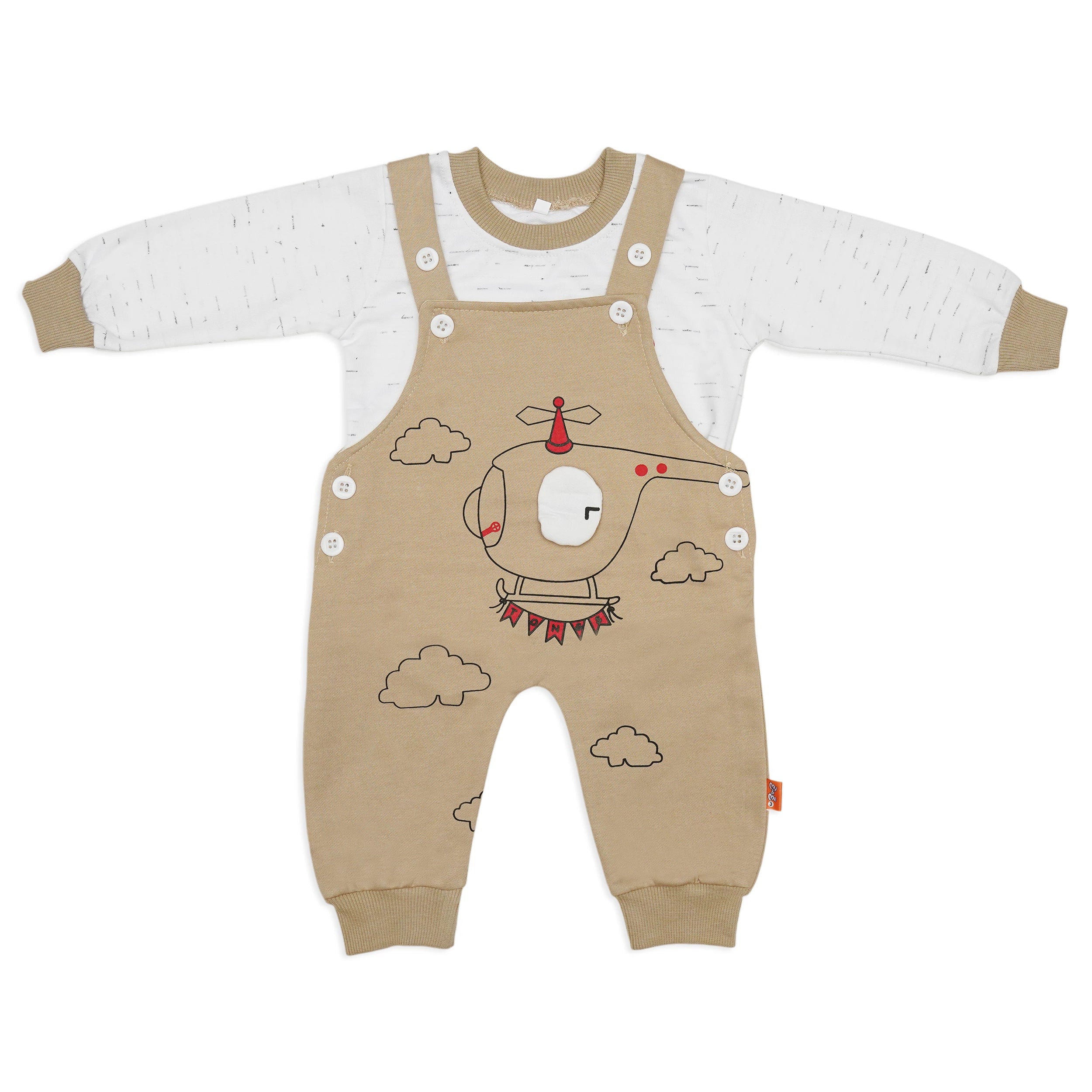 Kids - Shirt & Overall Set (9 to 12 Months)