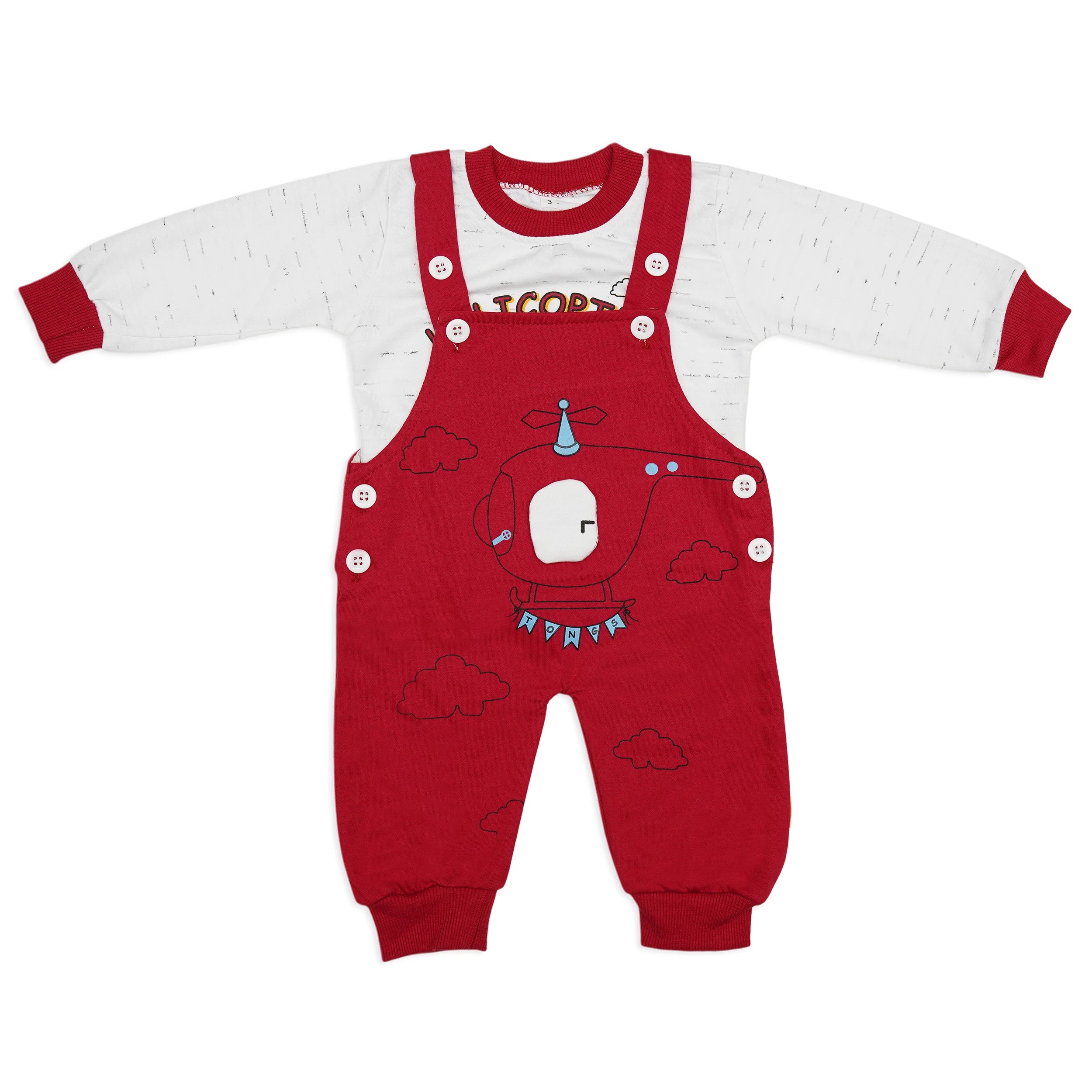 Kids - Shirt & Overall Set (9 to 12 Months)