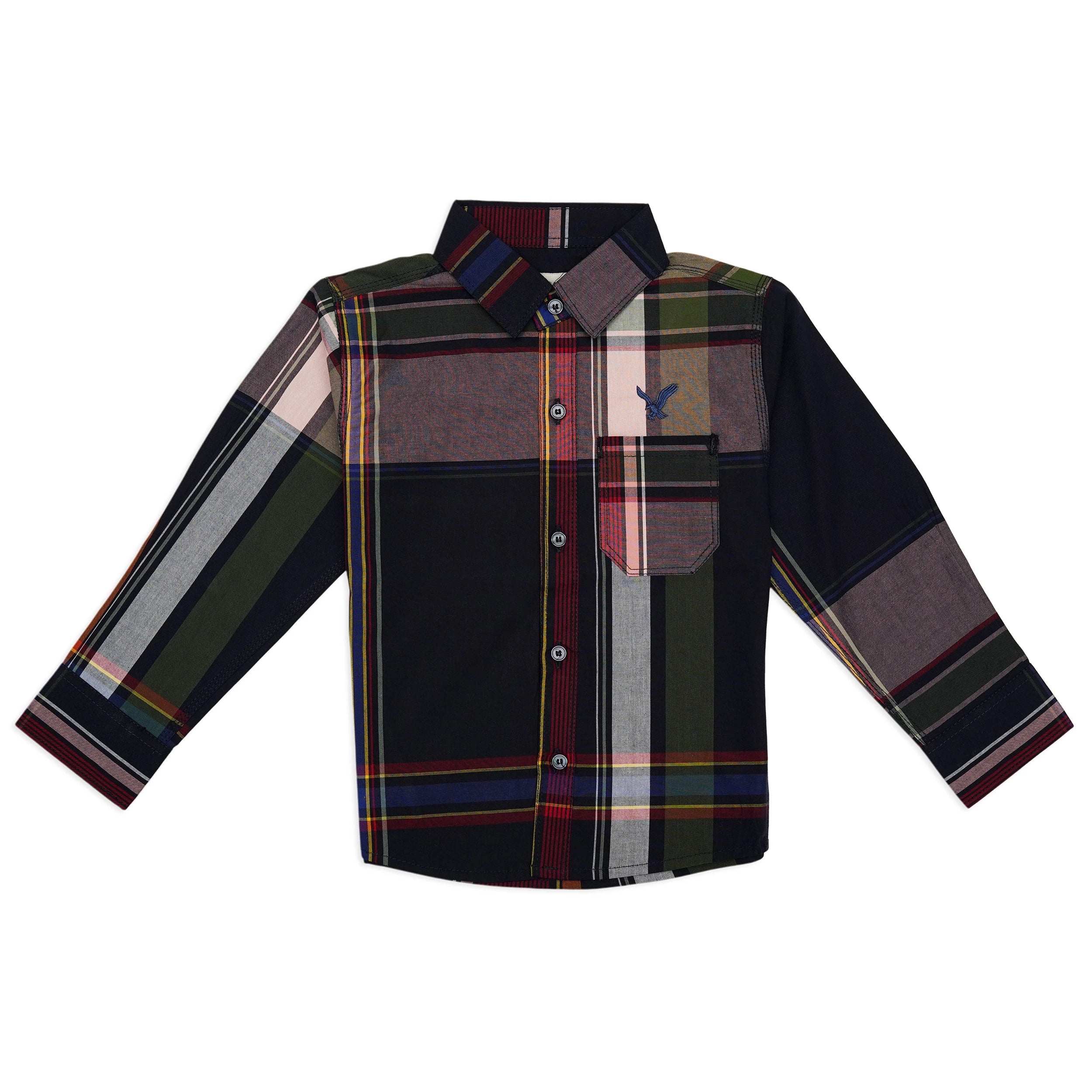 Kids Casual Shirt with T-Shirt – Trendy 2-Piece Outfit