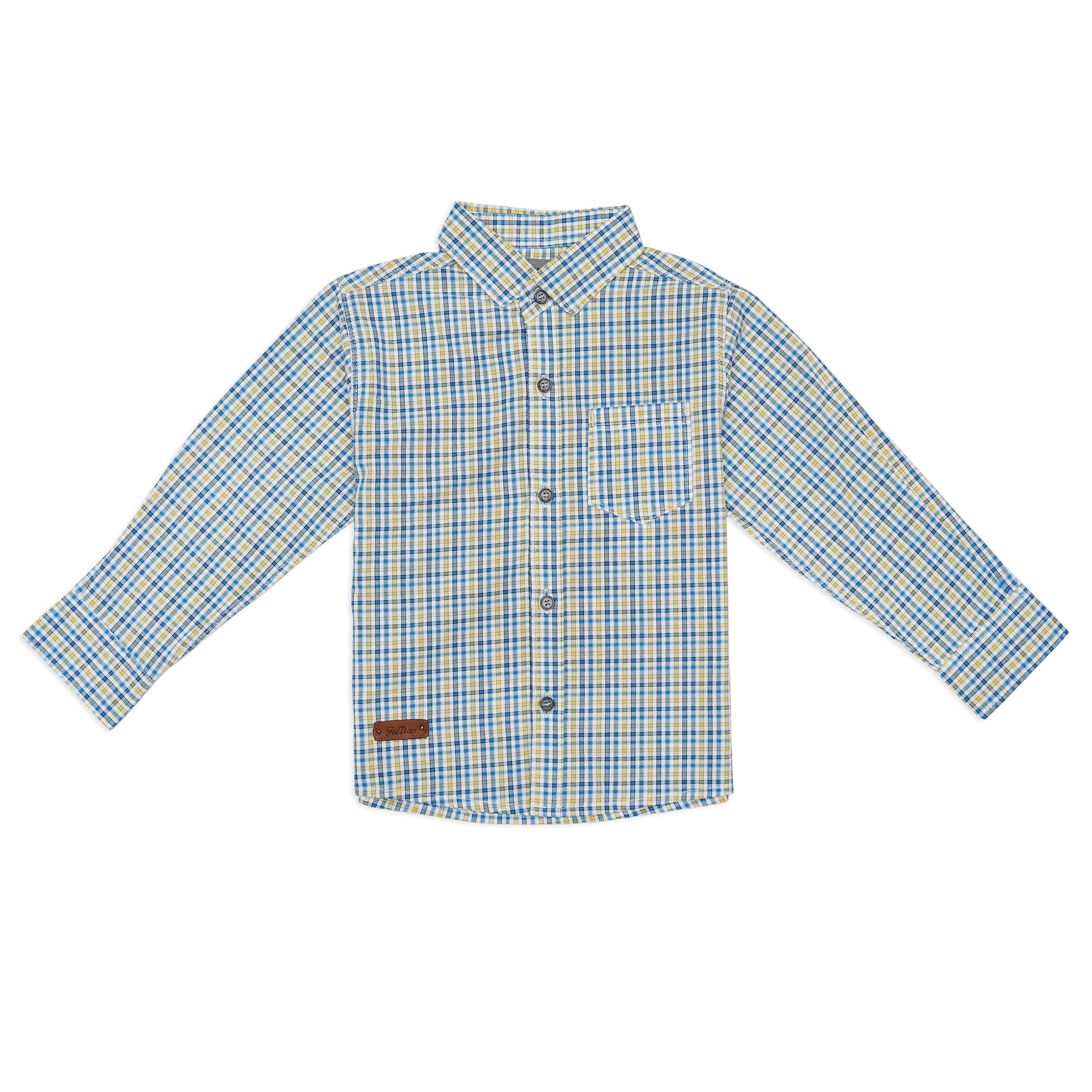 Kids Casual Shirt with T-Shirt – Trendy 2-Piece Outfit