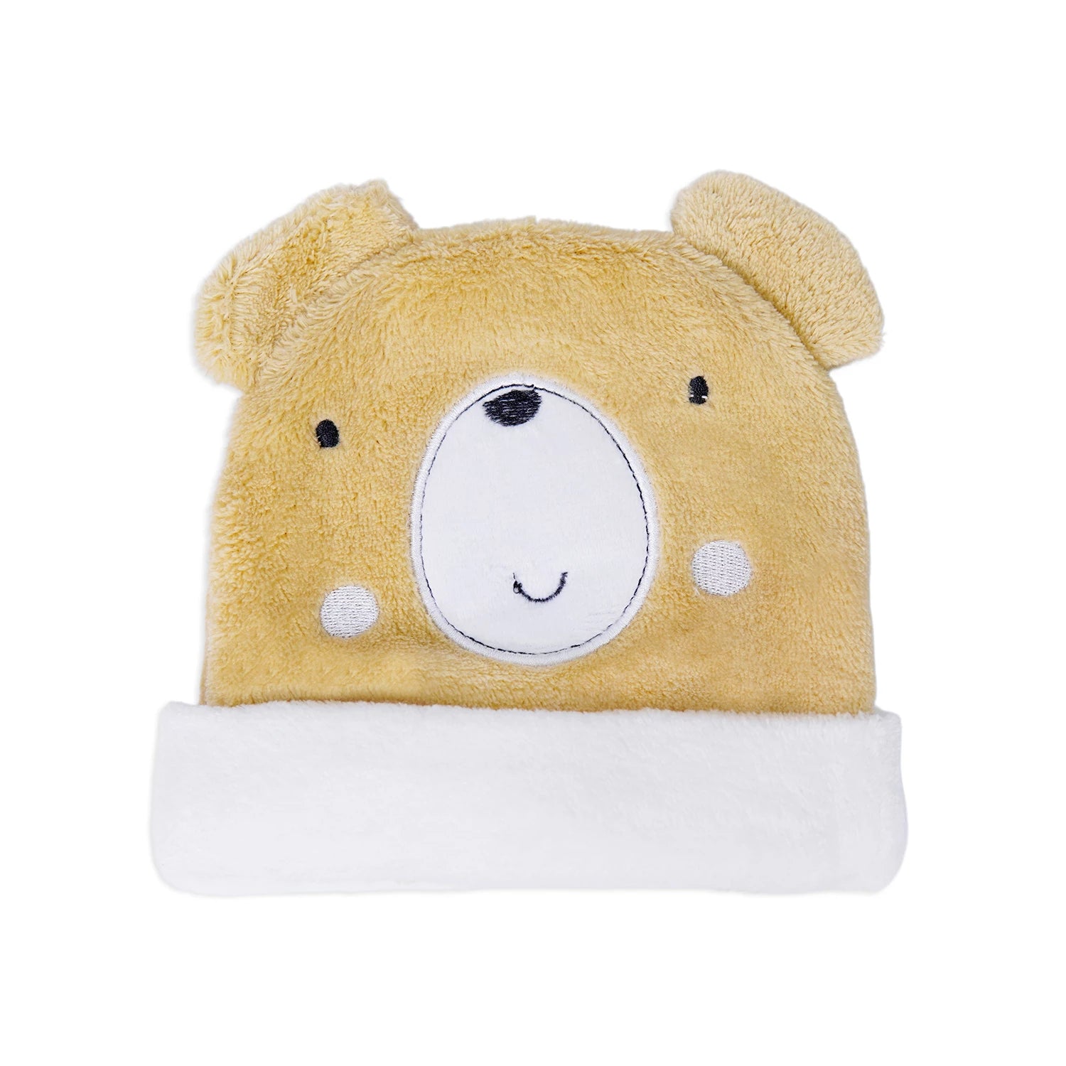 Baby Bear Design Cap & Bootie Set – Soft Newborn Essentials
