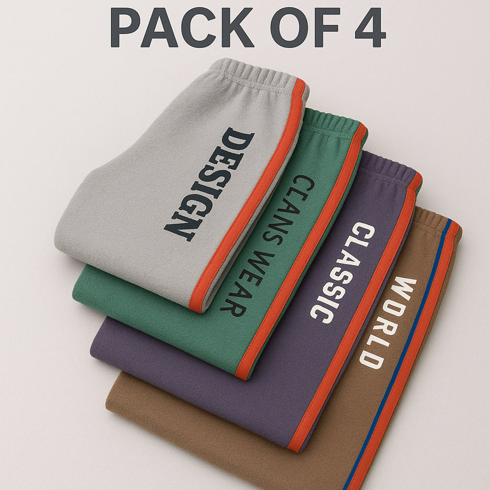 4-pack Fleece Trousers (Minor Fault)