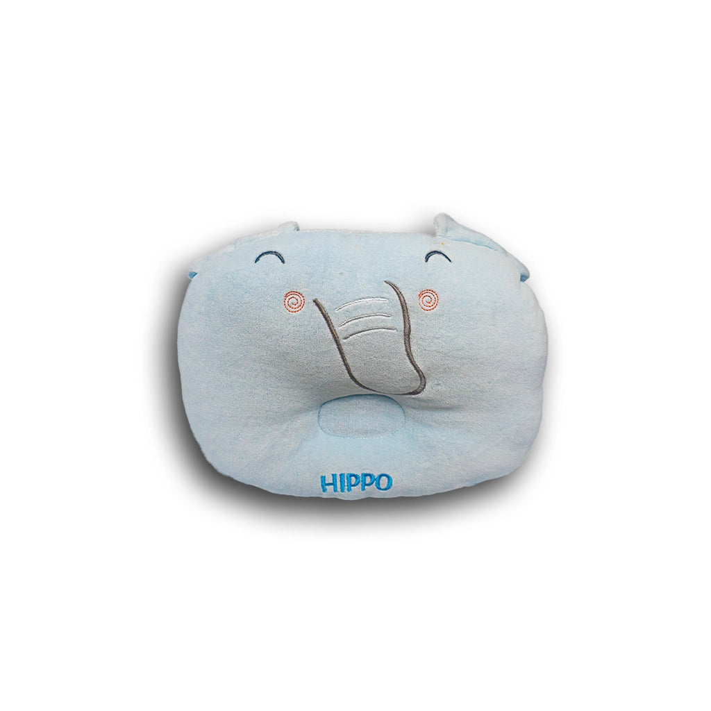Hippo Head Pillow