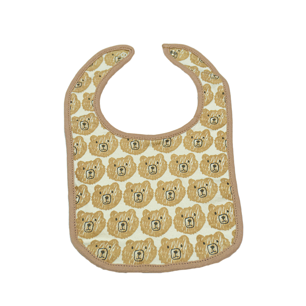 Snuggle Bear - Hudson Baby 3 Bibs & 2 Socks Set