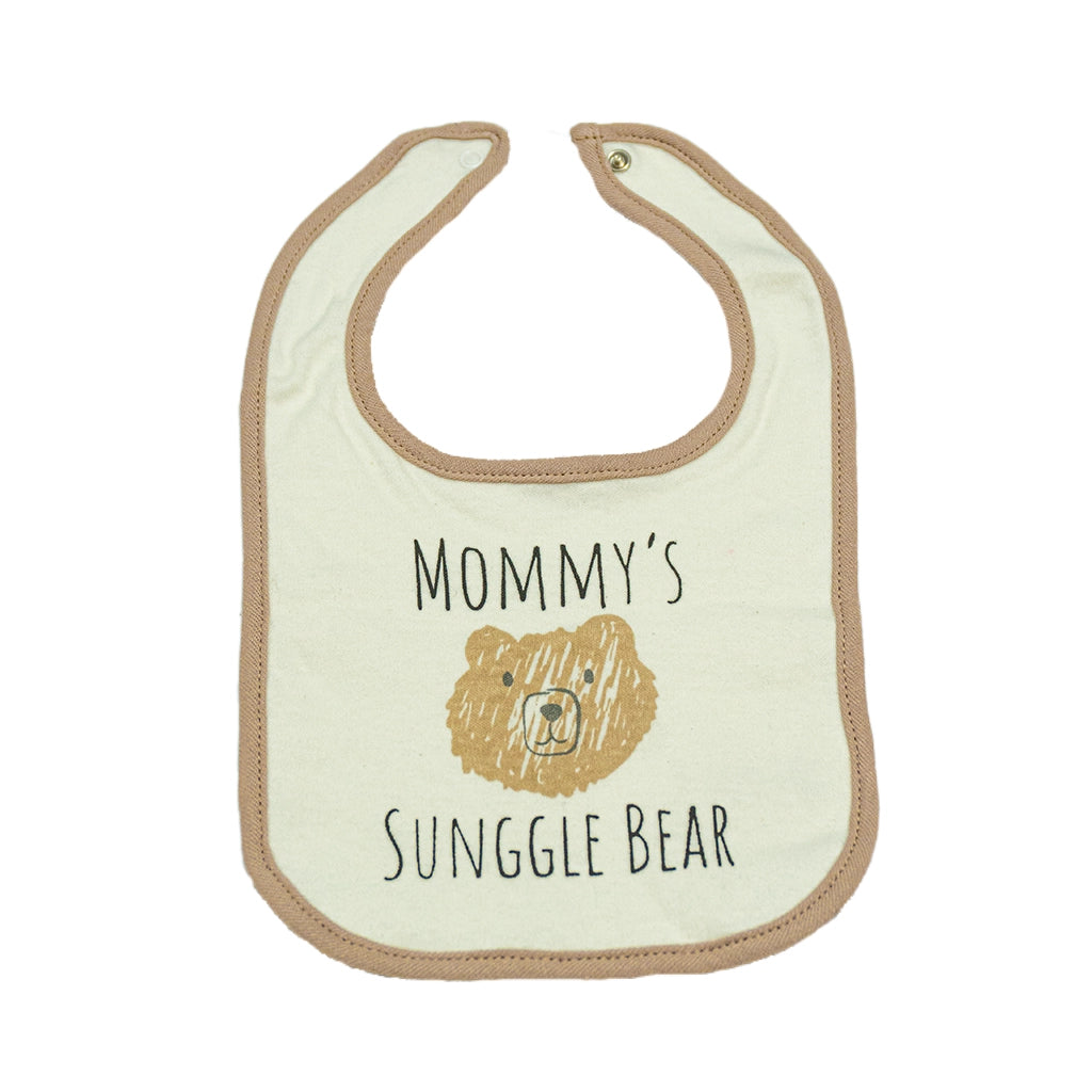 Snuggle Bear - Hudson Baby 3 Bibs & 2 Socks Set