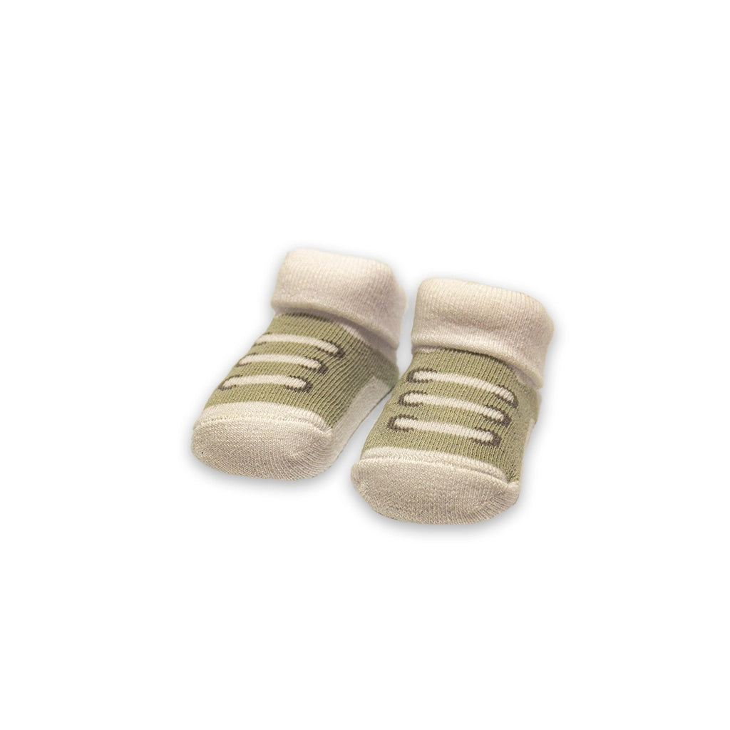 Milk And Cookie - Hudson Baby 3 Bibs & 2 Socks Set