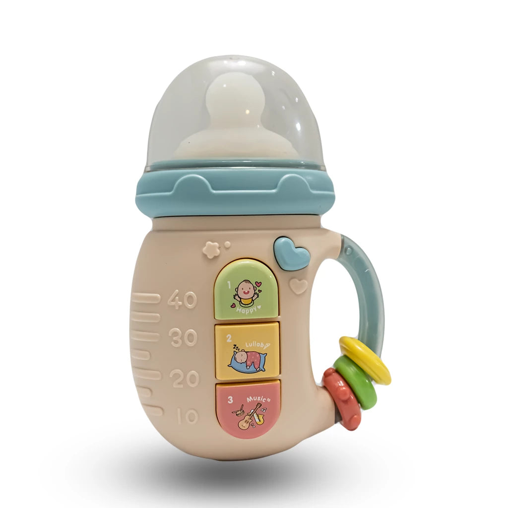 Educational Bottle Teether | Baby Bottle Teether Toy - Little Minors