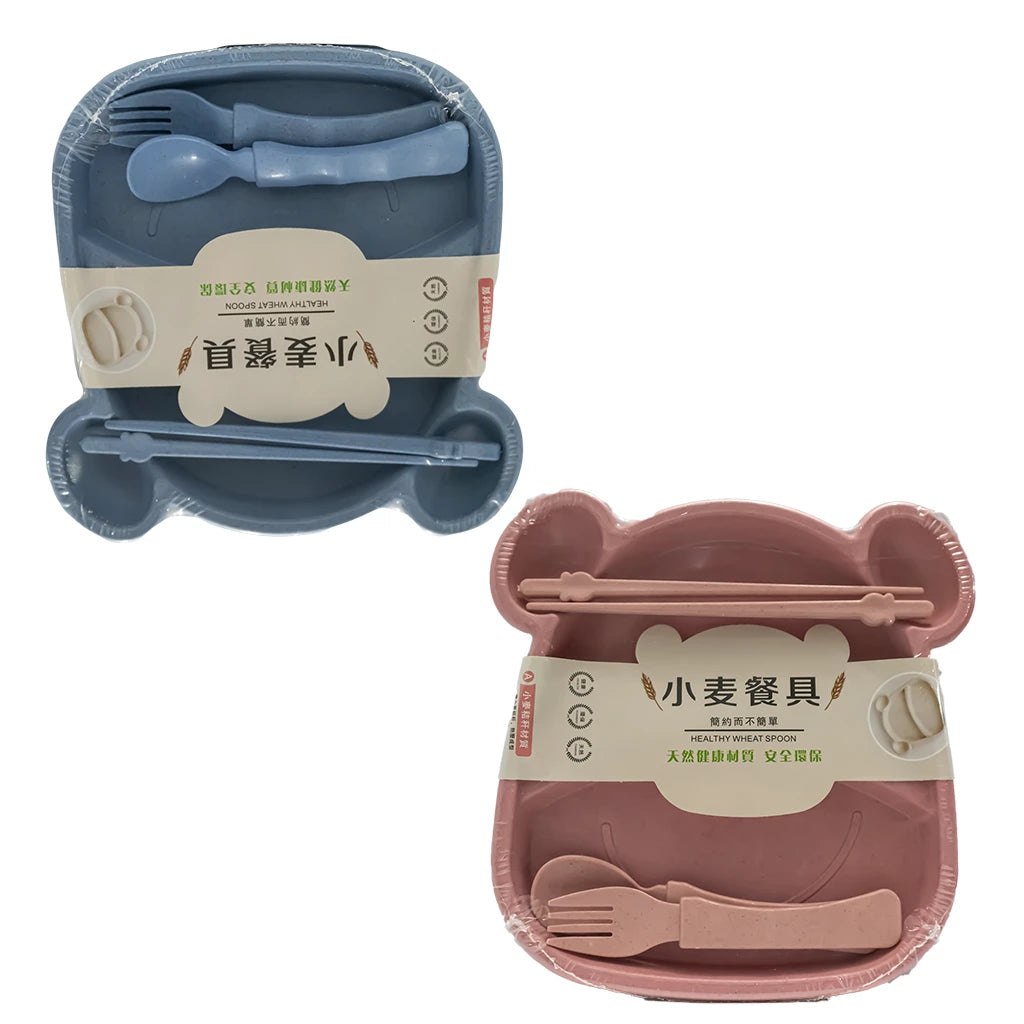 Wheat Straw Plate Set