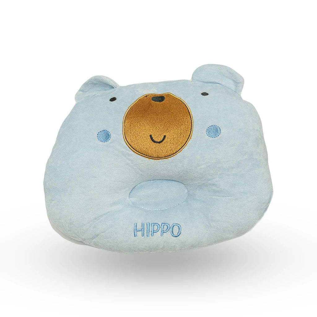 Hippo Head Pillow