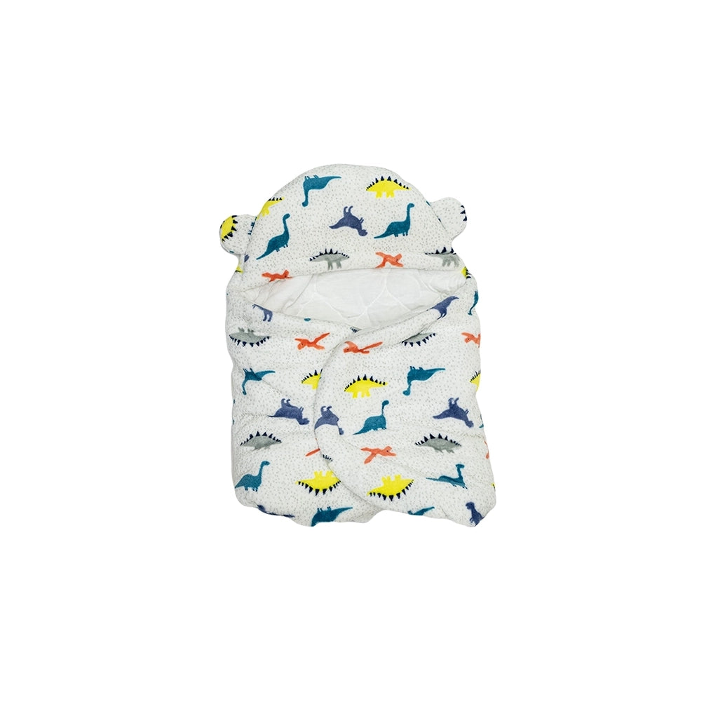 Baby Fleece Hooded Swaddle