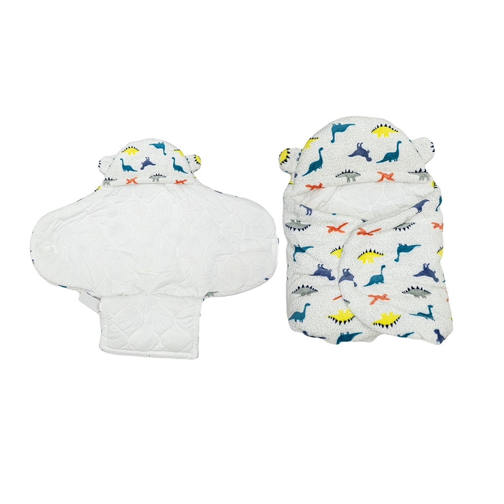 Baby Fleece Hooded Swaddle