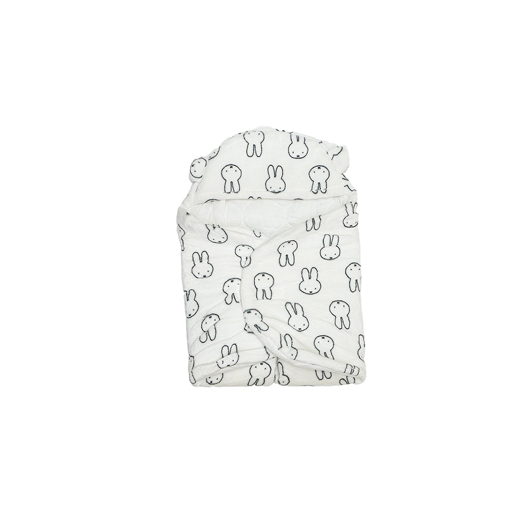 Baby Fleece Hooded Swaddle