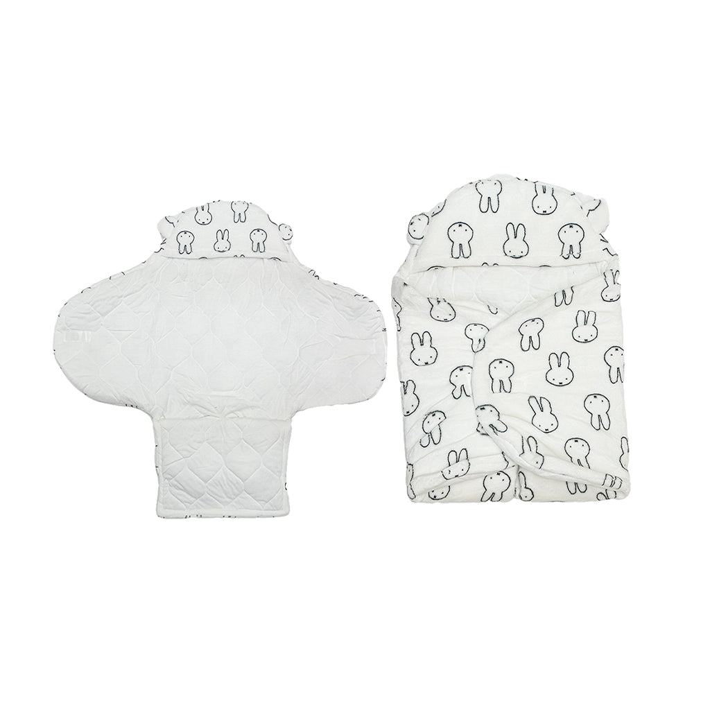 Baby Fleece Hooded Swaddle