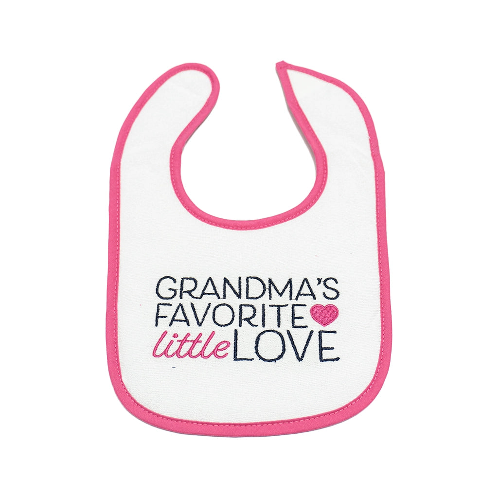 Grandma's Favorite - Hudson Baby Bib Set Pack of 3