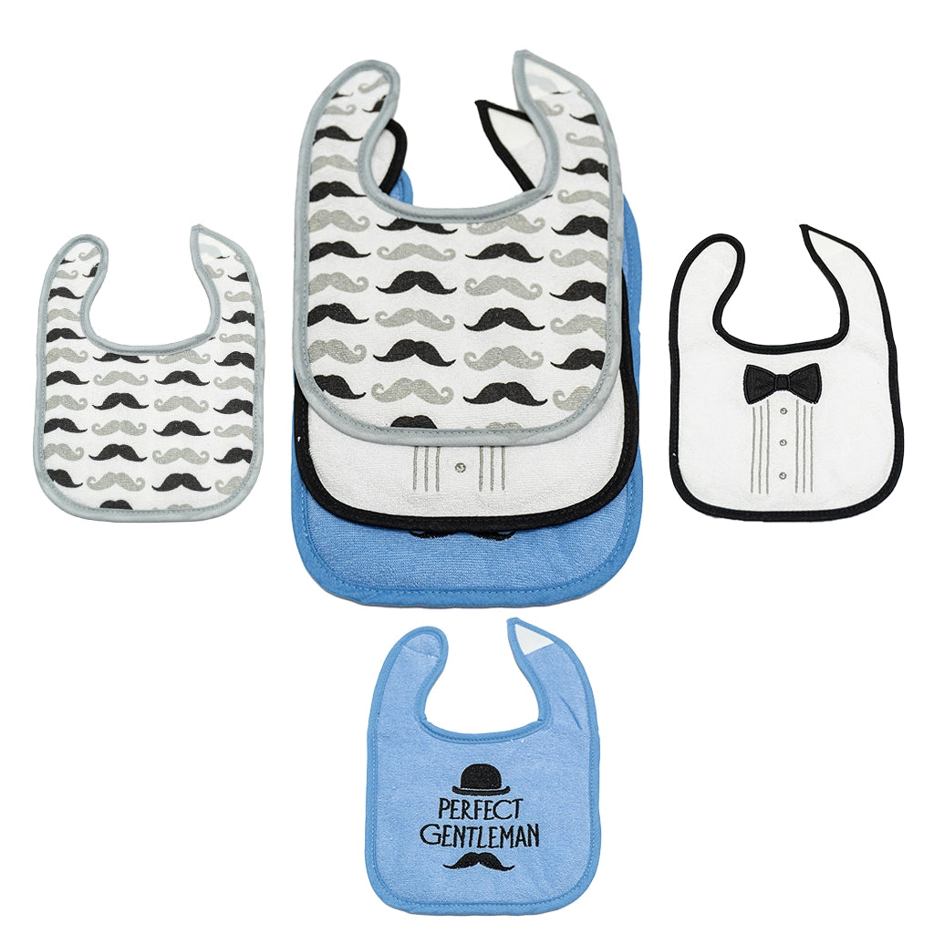 Perfect Gentleman - Hudson Baby Bib Set Pack of 3