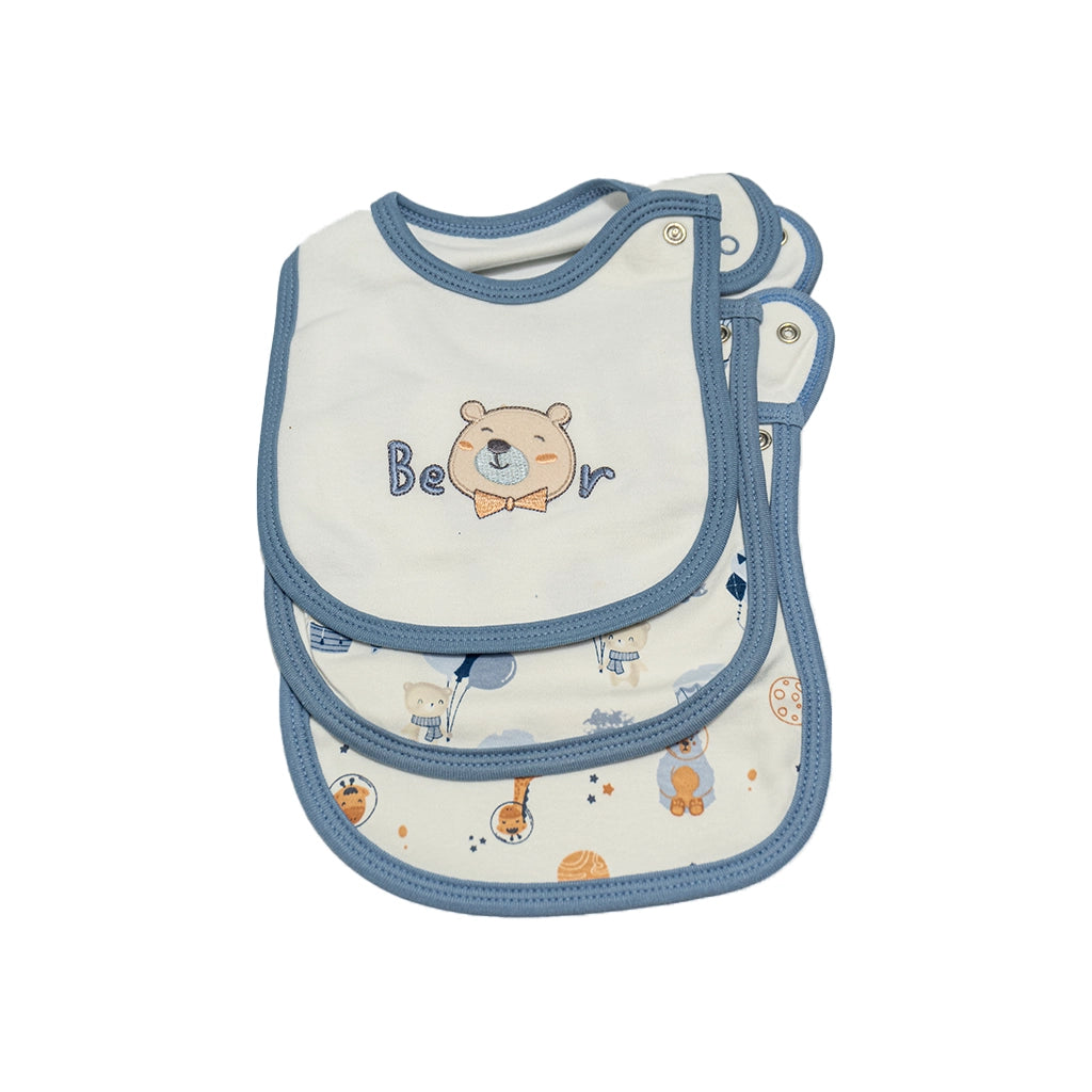 First Smiles Baby Bib Set Pack of 3