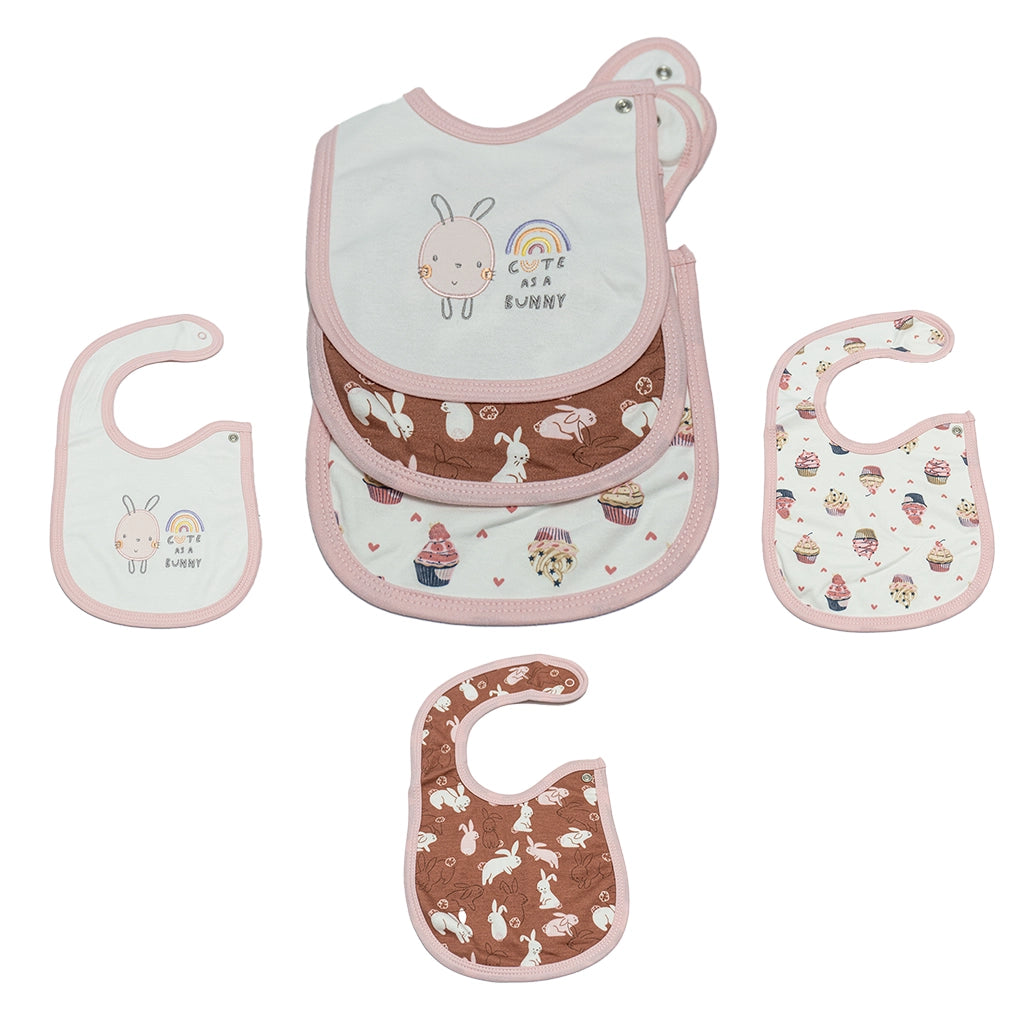 First Smiles Baby Bib Set Pack of 3